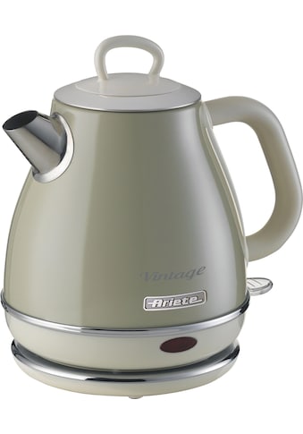 Ariete Wasserkocher »2868CR Vintage 1 l beige...