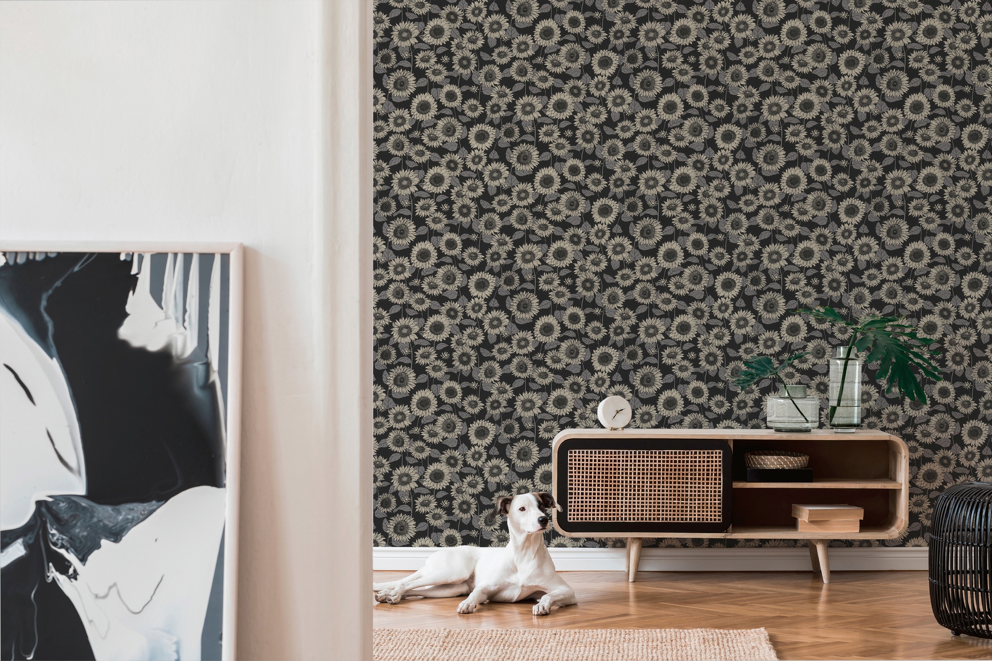 A.S. Création Vliestapete »New Life«, botanisch-floral, Tapete Blumen