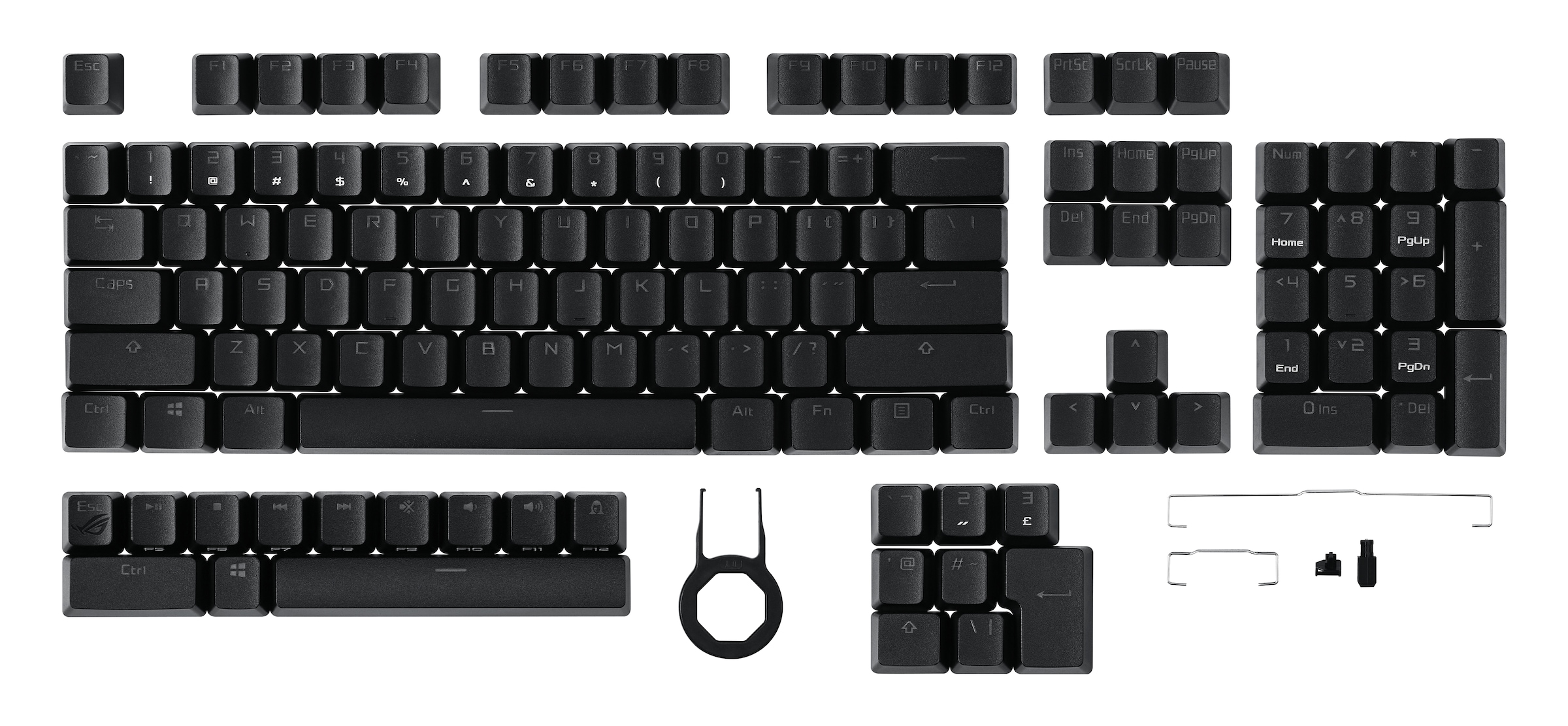 Asus Tastatur-Tastenkappen »ROG PBT Keycap ...