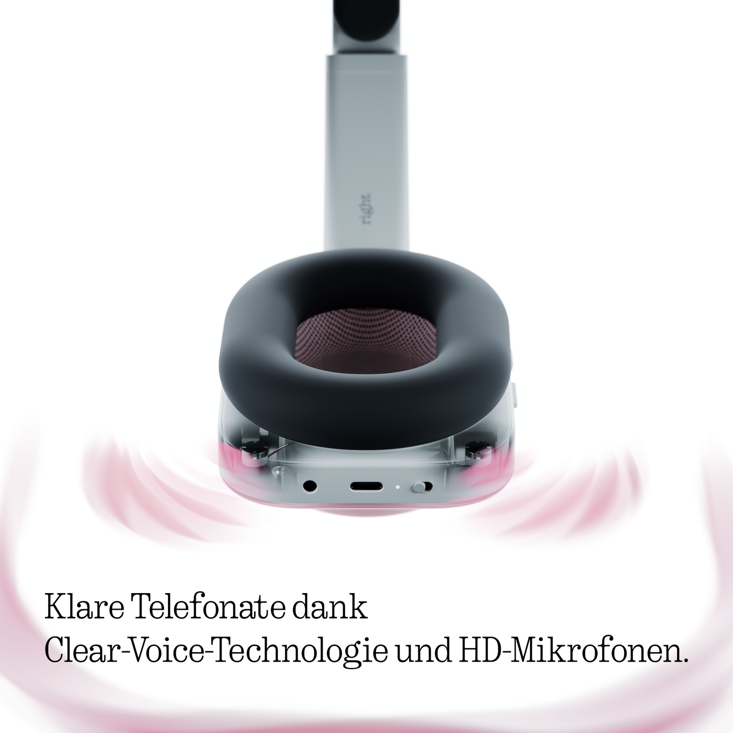 NOTHING Headset »Headphone (a)« Bluetooth Active Noise Cancelling (ANC) | Freisprechfunktion | Hi-Res | Transparenzmodus