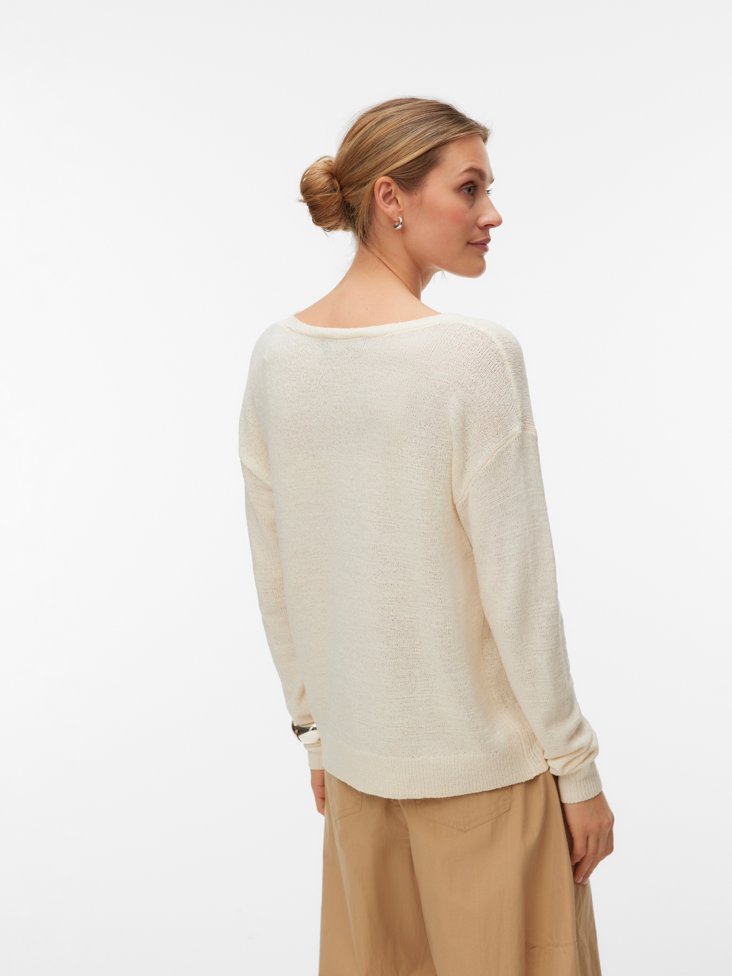 Thumbnail - Vero Moda Strickpullover "VMCHARITY LS V-NECK PULLOVER NOOS"