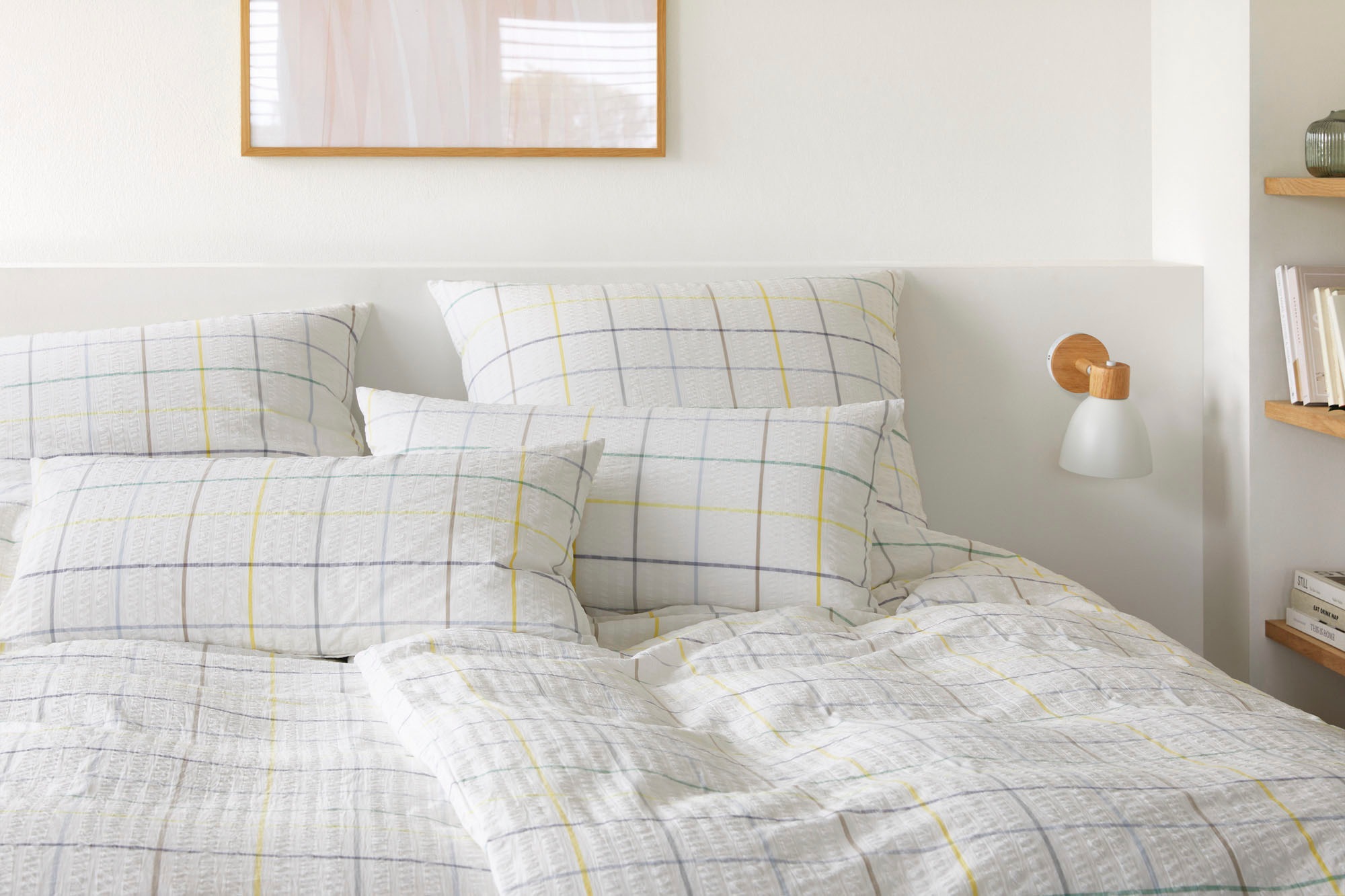 Elegante Bettwäsche "Trondheim" 2 Stk. angenehmes Hautgefühl günstig online kaufen