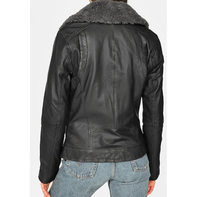 MUSTANG Lederjacke »3102136« für kaufen | BAUR