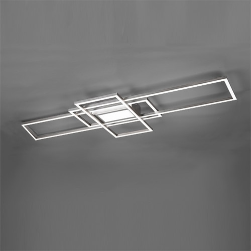 TRIO Leuchten LED Deckenleuchte »MILA«, Deckenlampe inkl. Fernbedienung, dimmbar, 3000 - 6500K, 105xx42x6,5 cm