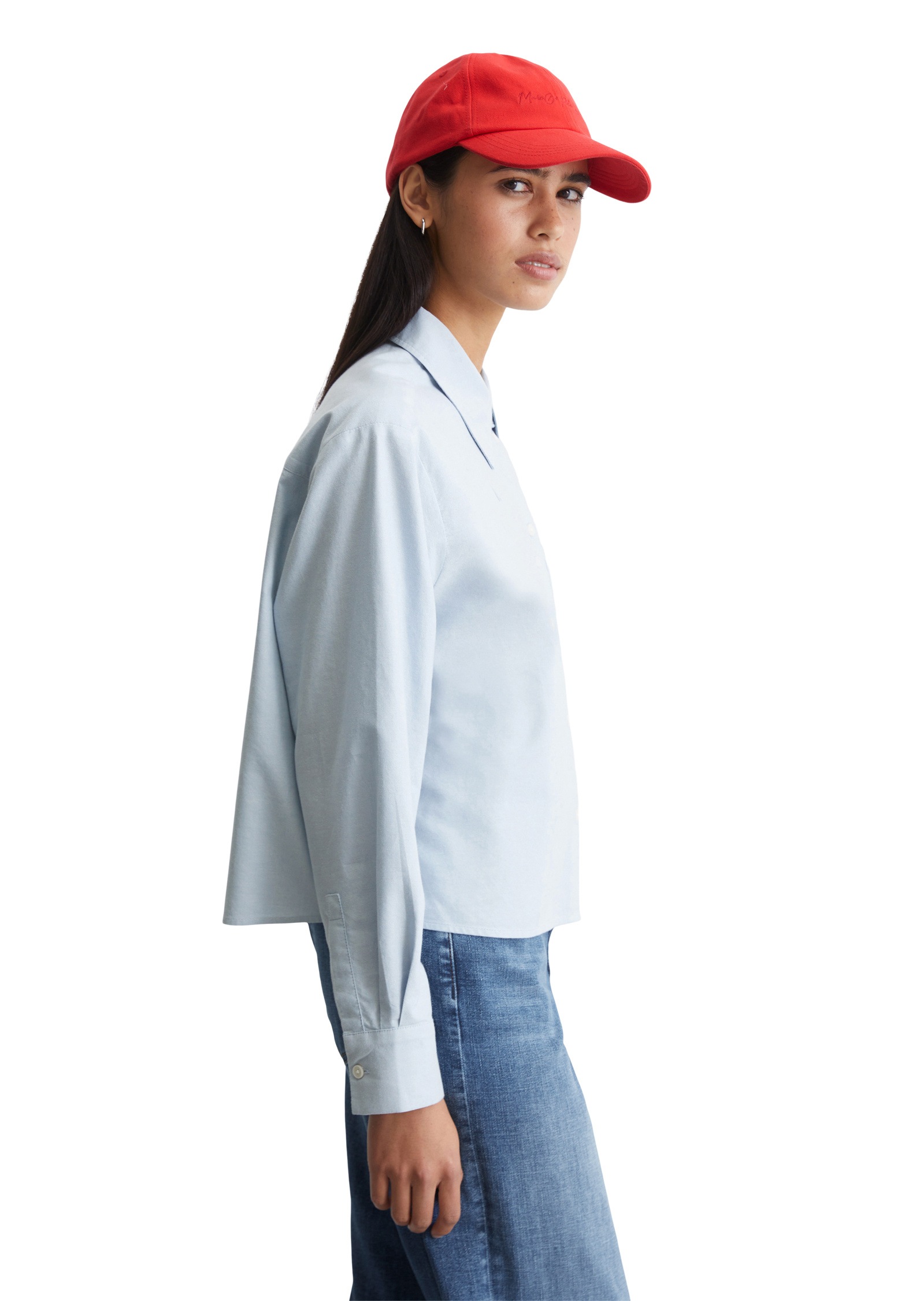 Marc O'Polo DENIM Langarmbluse »aus Organic Cotton«