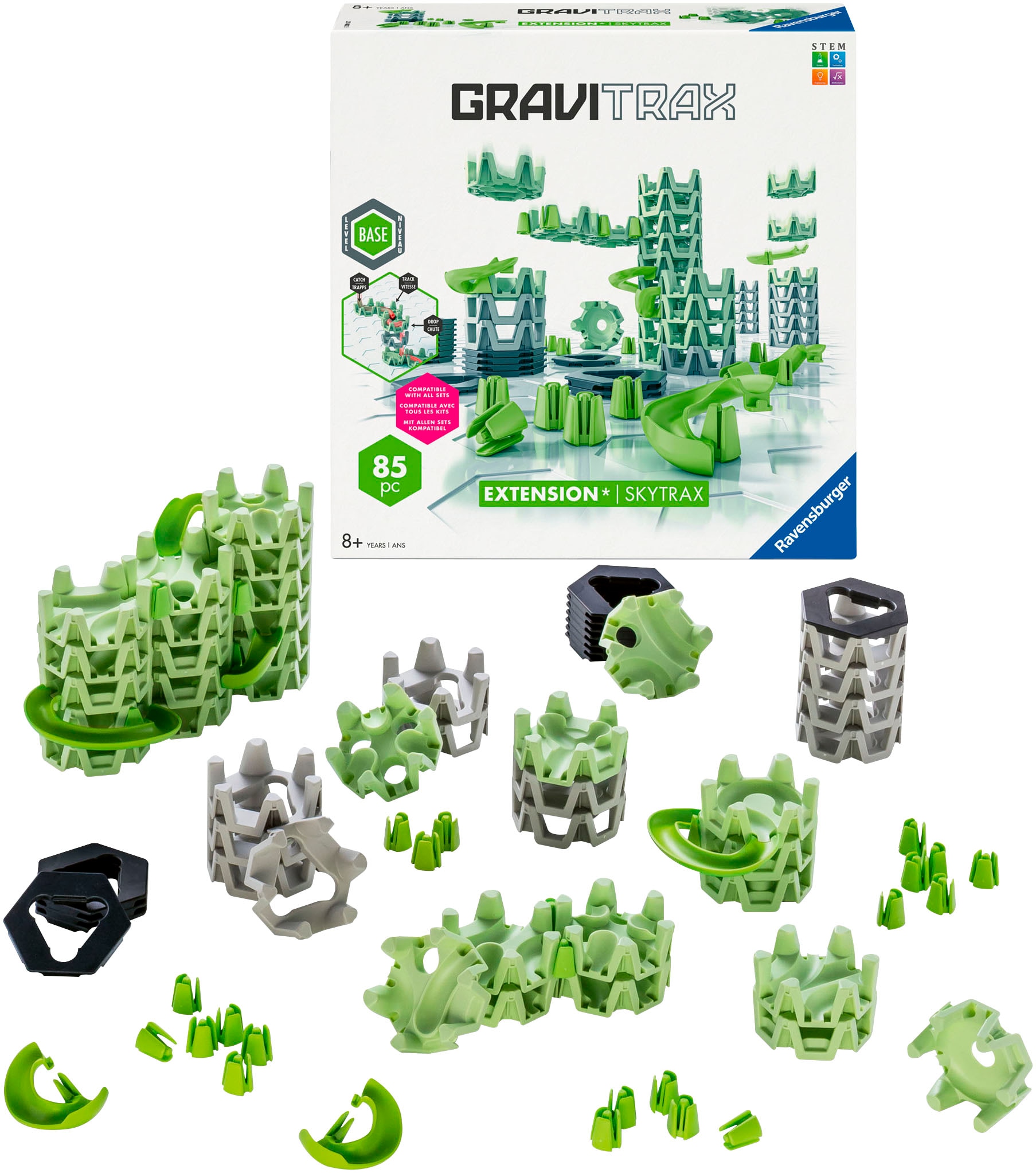 Ravensburger Kugelbahn-Bausatz »GraviTrax BASE - Skytrax« Made in Europe
