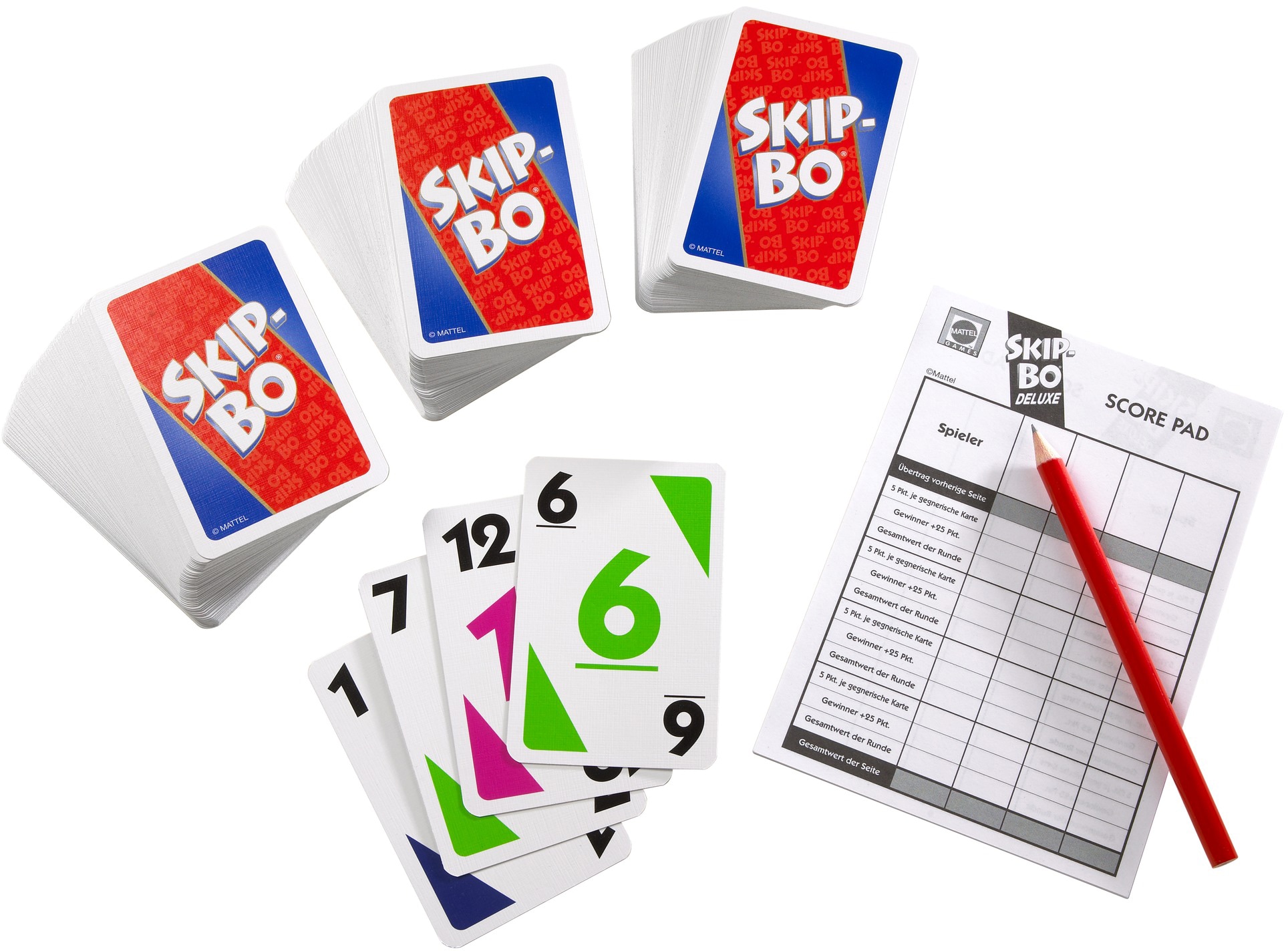 Mattel games Spiel »Skip-Bo Deluxe Metallbox«