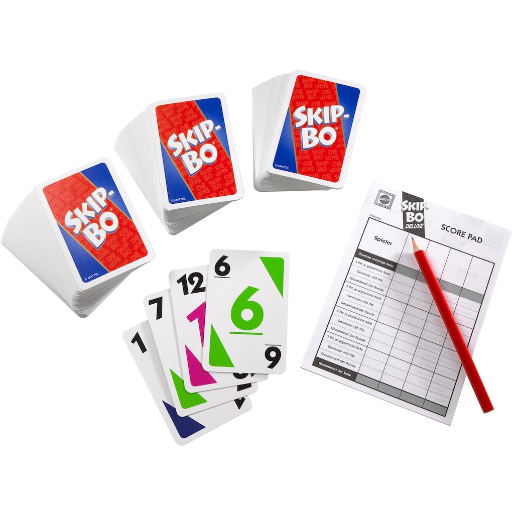 Mattel games Spiel »Skip-Bo Deluxe Metallbox«