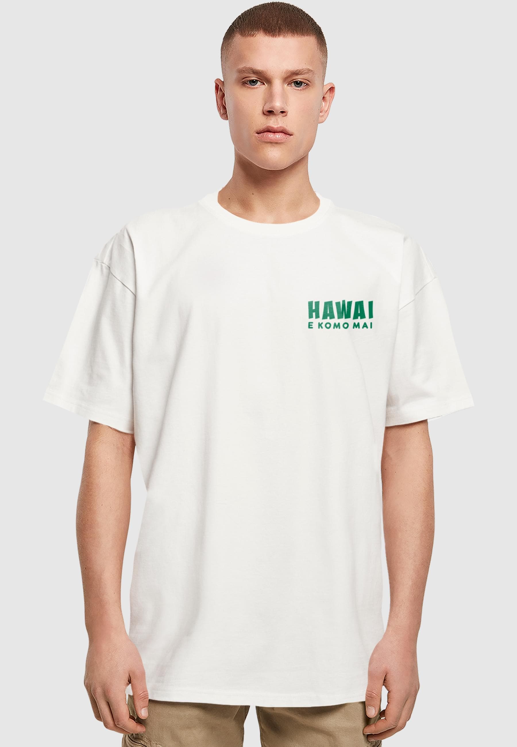 Merchcode T-Shirt »Merchcode Hawai Oversized T-shirt«, (1 tlg.)
