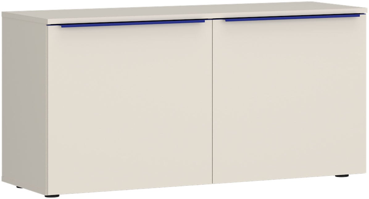 TOM TAILOR HOME Kommode Sideboard mit 2 Türen, Softclose,viel Stauraum mit Farbkick