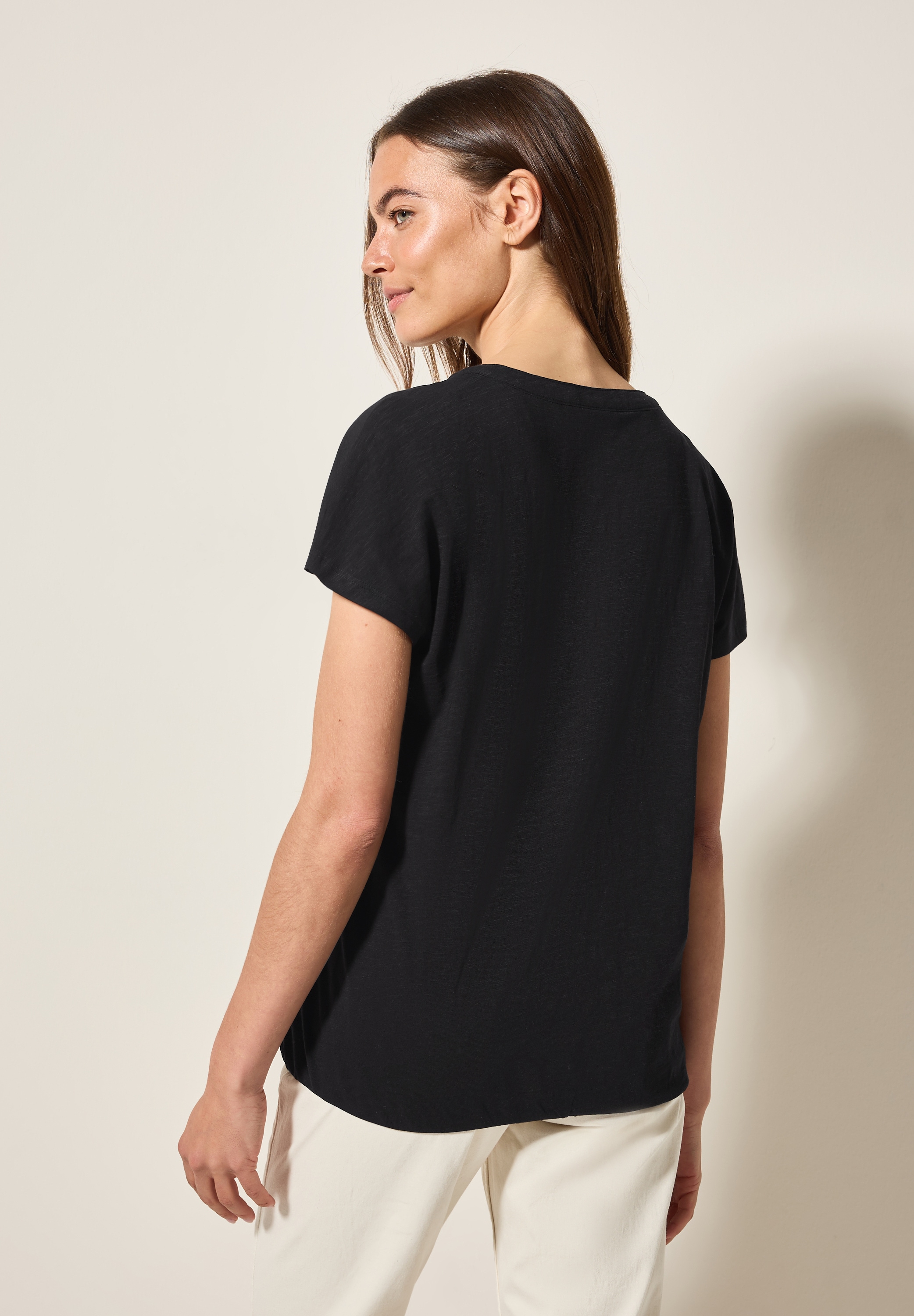 STREET ONE Tunikashirt, aus reiner Baumwolle