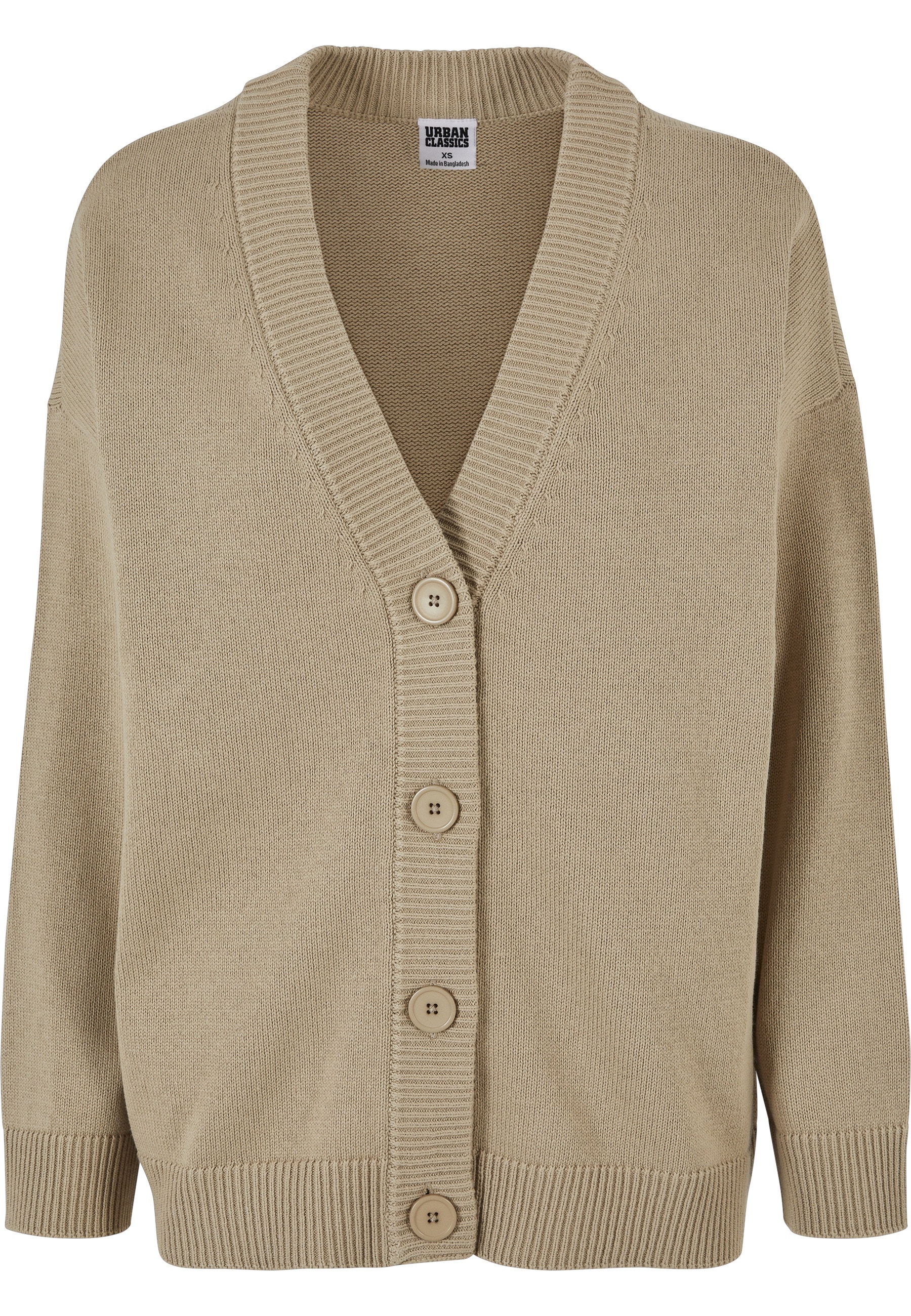 URBAN CLASSICS Strickjacke "Urban Classics Damen Ladies Big Oversized Cardi günstig online kaufen