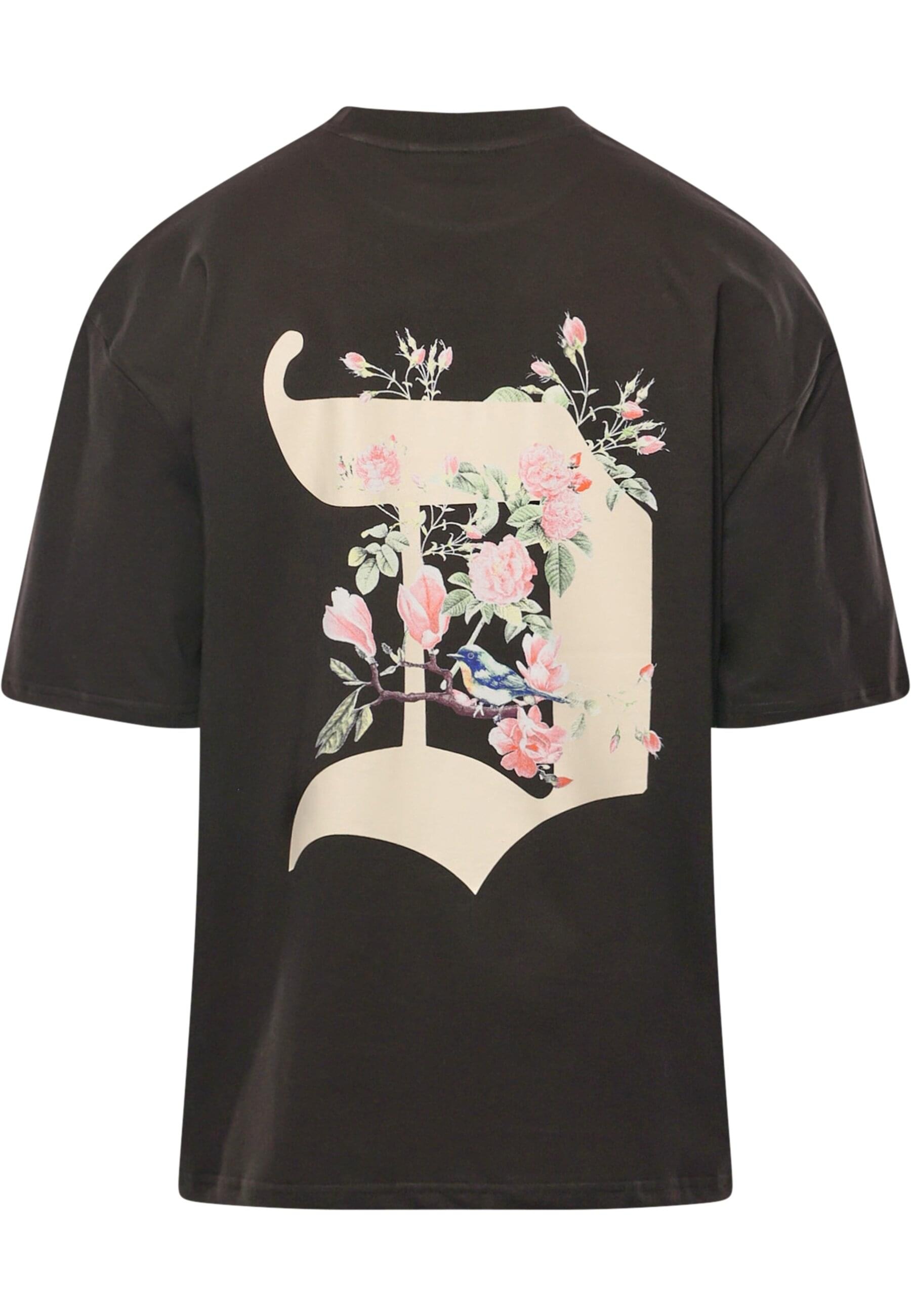 Dropsize T-Shirt "Dropsize Dropsize Heavy Oversize Bird&Roses T-Shirt" 1 St günstig online kaufen
