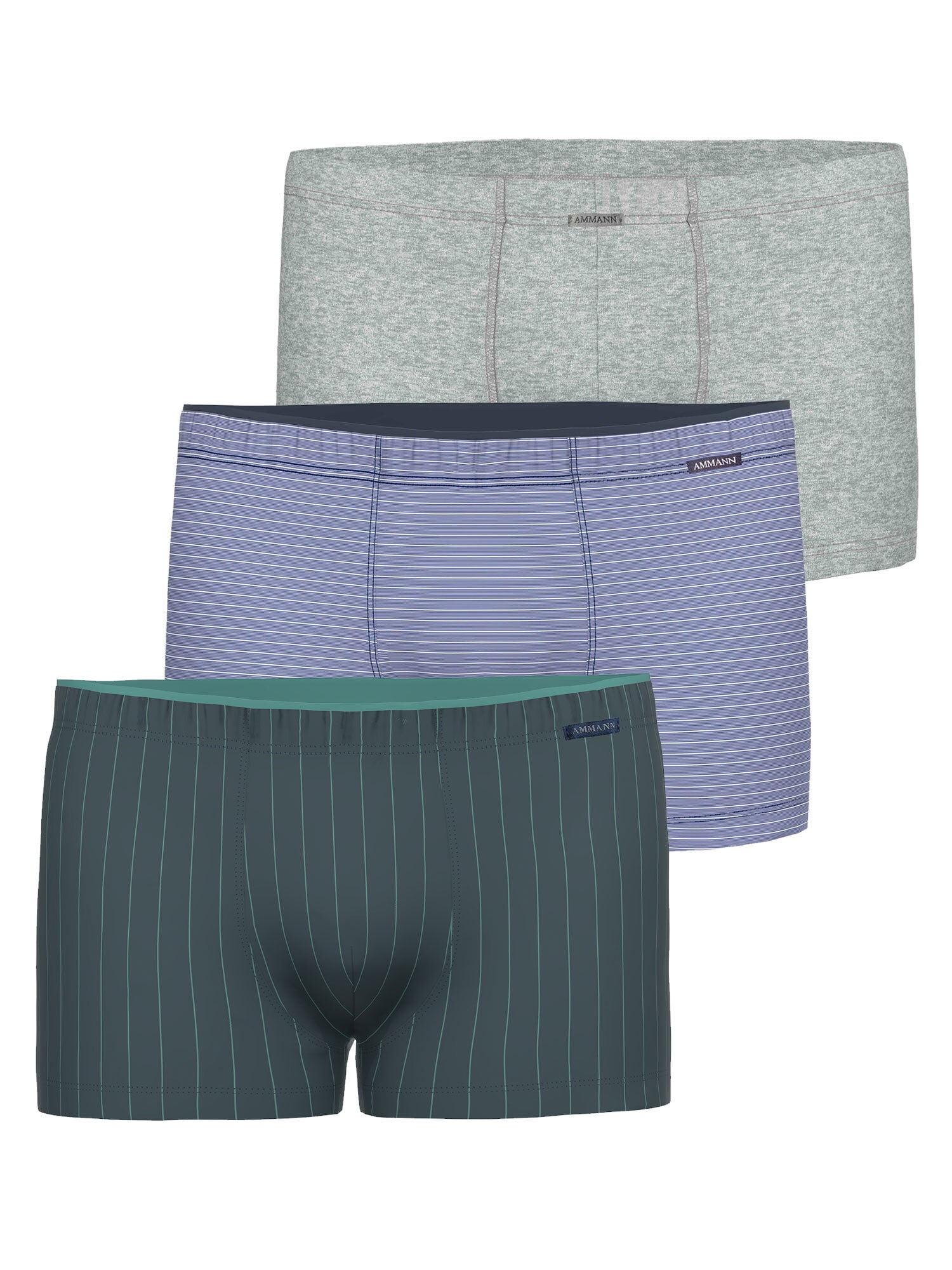 Ammann Retro Pants "3er Pack Herren Retro Short Mix Shorts" 3 Stück, 3 Stk.