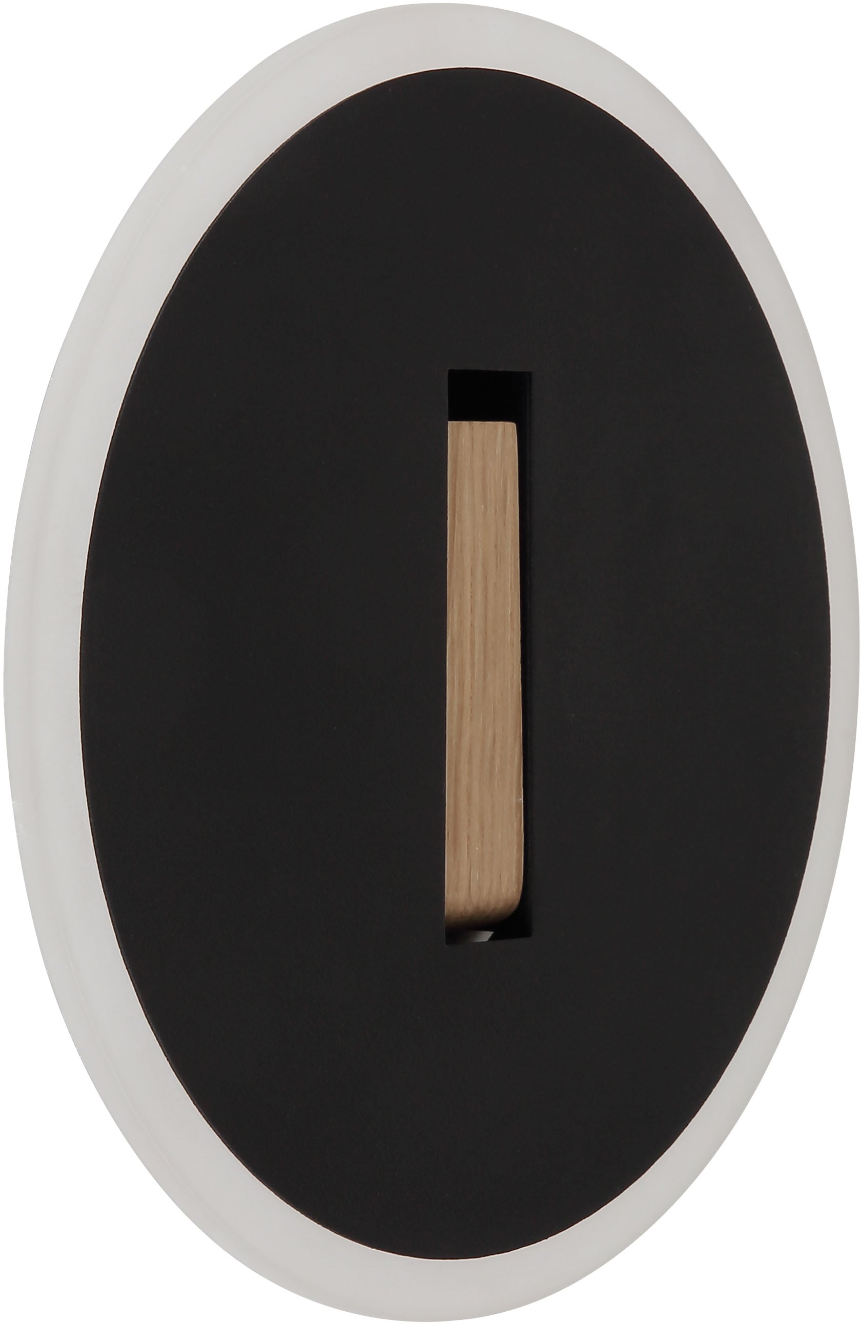 GLOBO LIGHTING LED Wandleuchte »AVERY«, Leuchtmittel LED-Modul | LED fest integriert, Wandlampe/herunterklappbarer Kleiderhaken/Flur/Garderobe