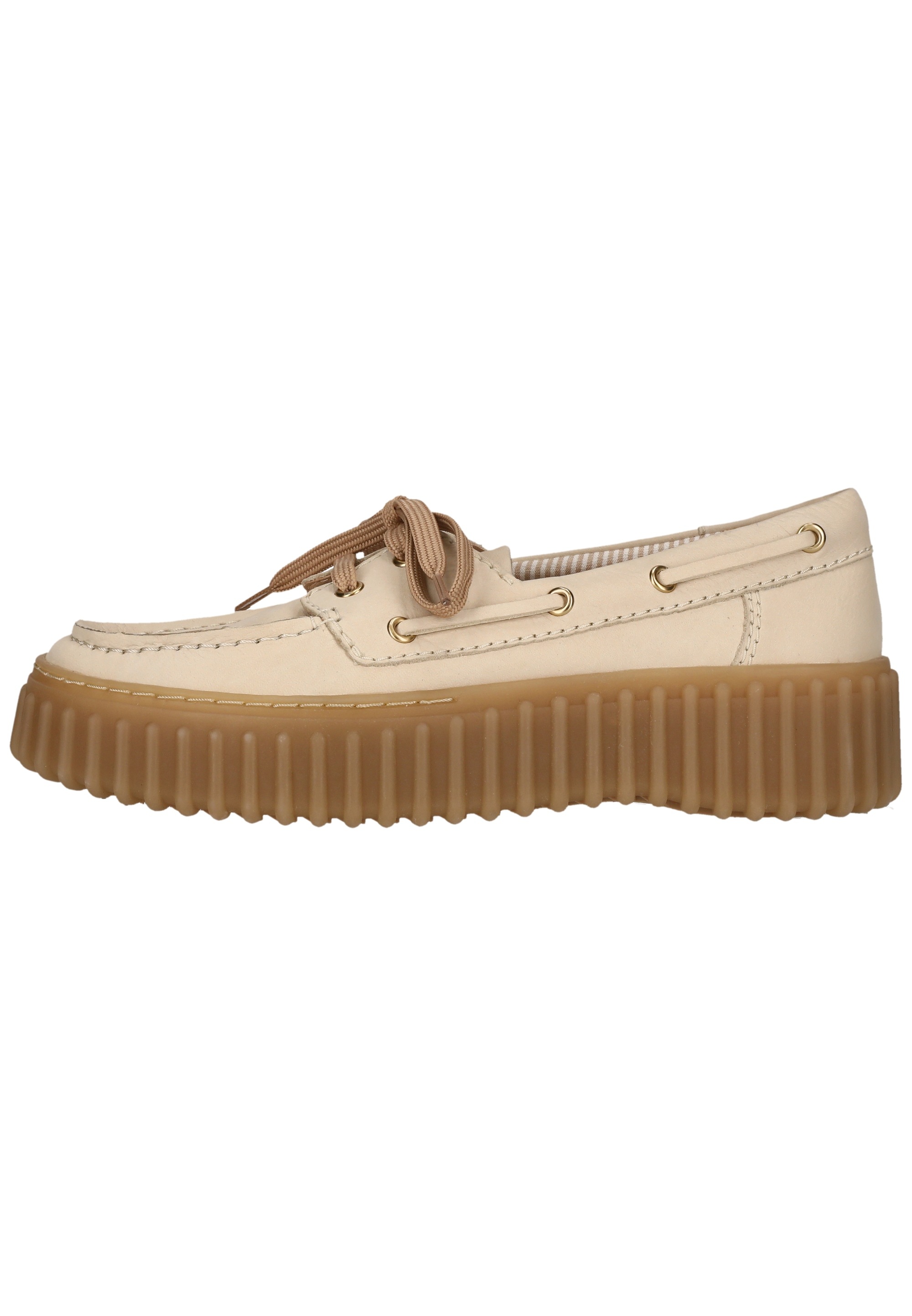Clarks Schnürschuh »Torhill Boat«  mit Contour Cushion-Fußbett