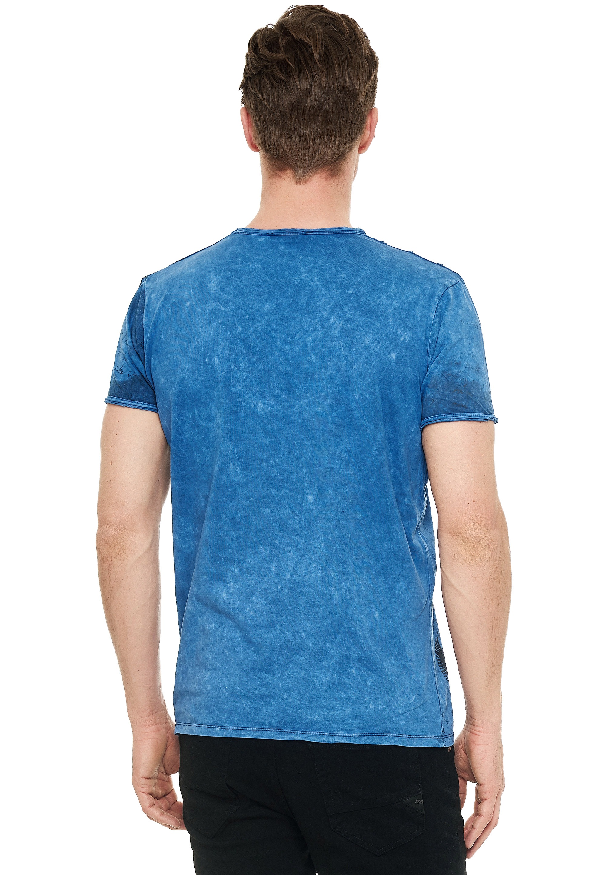 Rusty Neal T-Shirt, mit eindrucksvollem Print