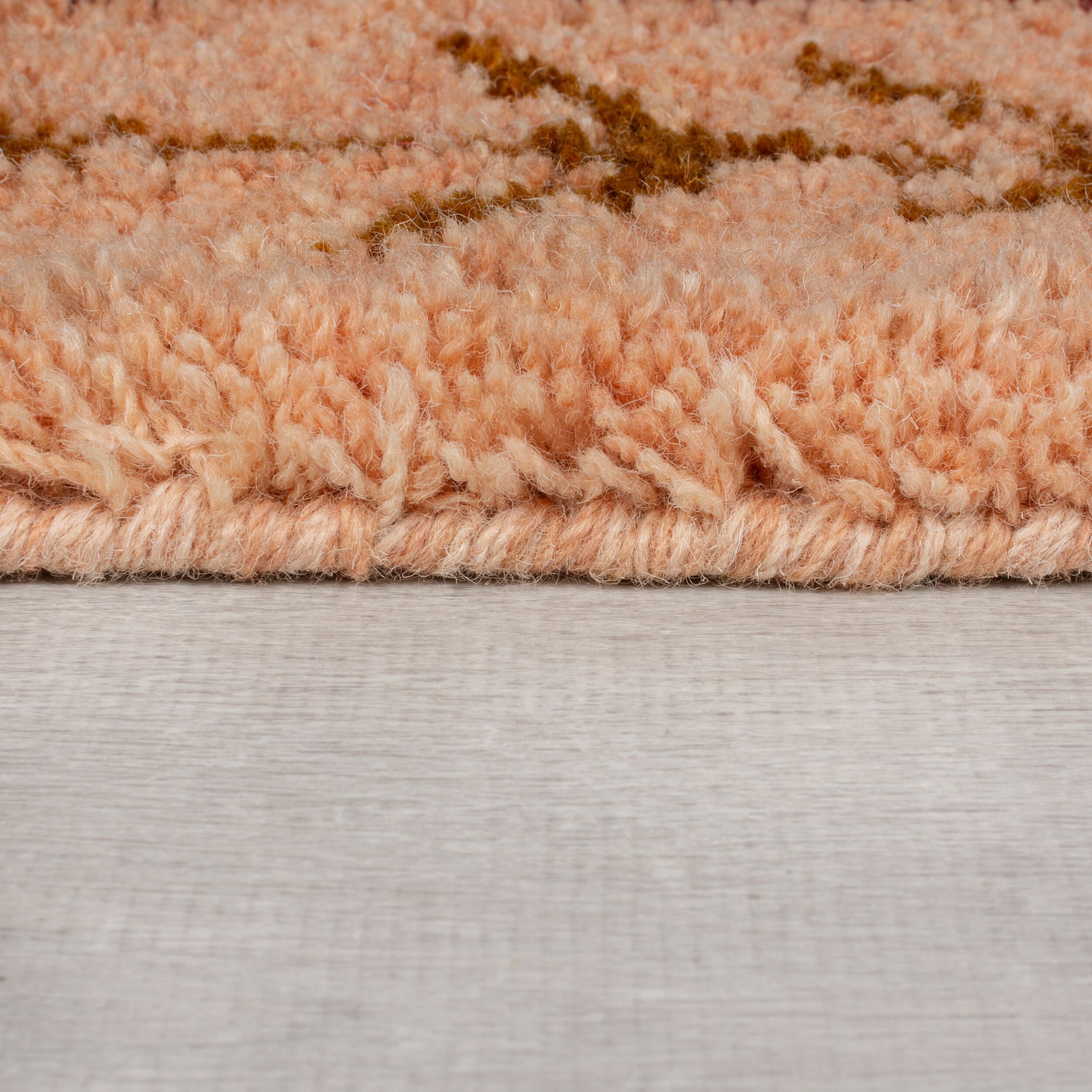 FLAIR RUGS Wollteppich »Sahara Shaggy«, rechteckig, 25 mm Höhe, Sahara Shaggy Teppich aus Berberwolle