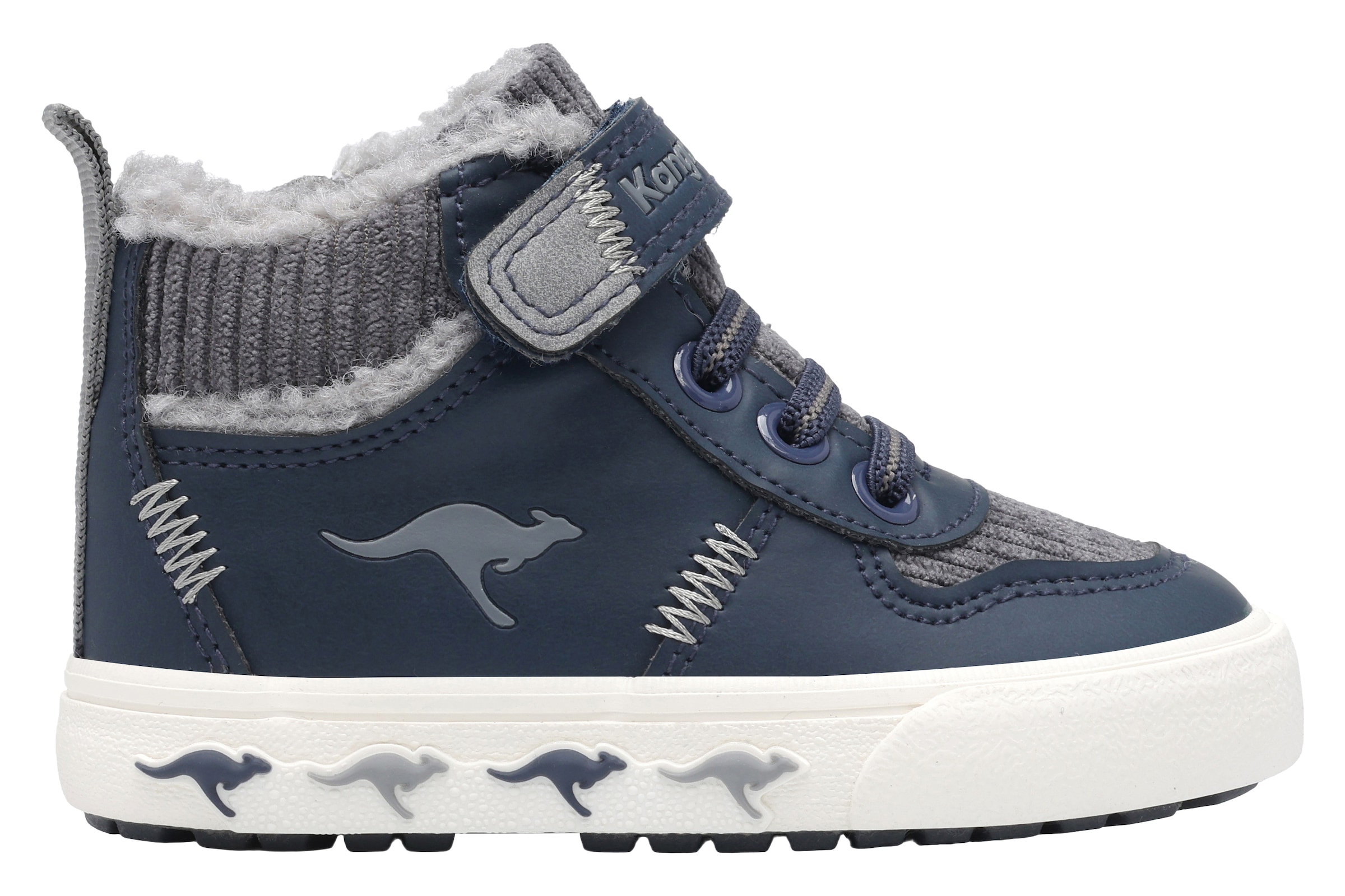 KangaROOS »Kavu Tori EV«  Warmfutter, Reißverschluss,Winterschuhe, Schnürboots, Sneakerboots
