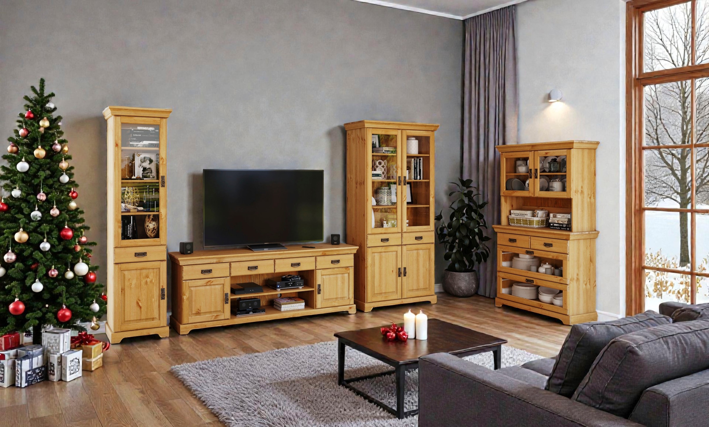 Home affaire Kommode "Rügen" zertifizietes Massivholz, mit Schubkasten und günstig online kaufen