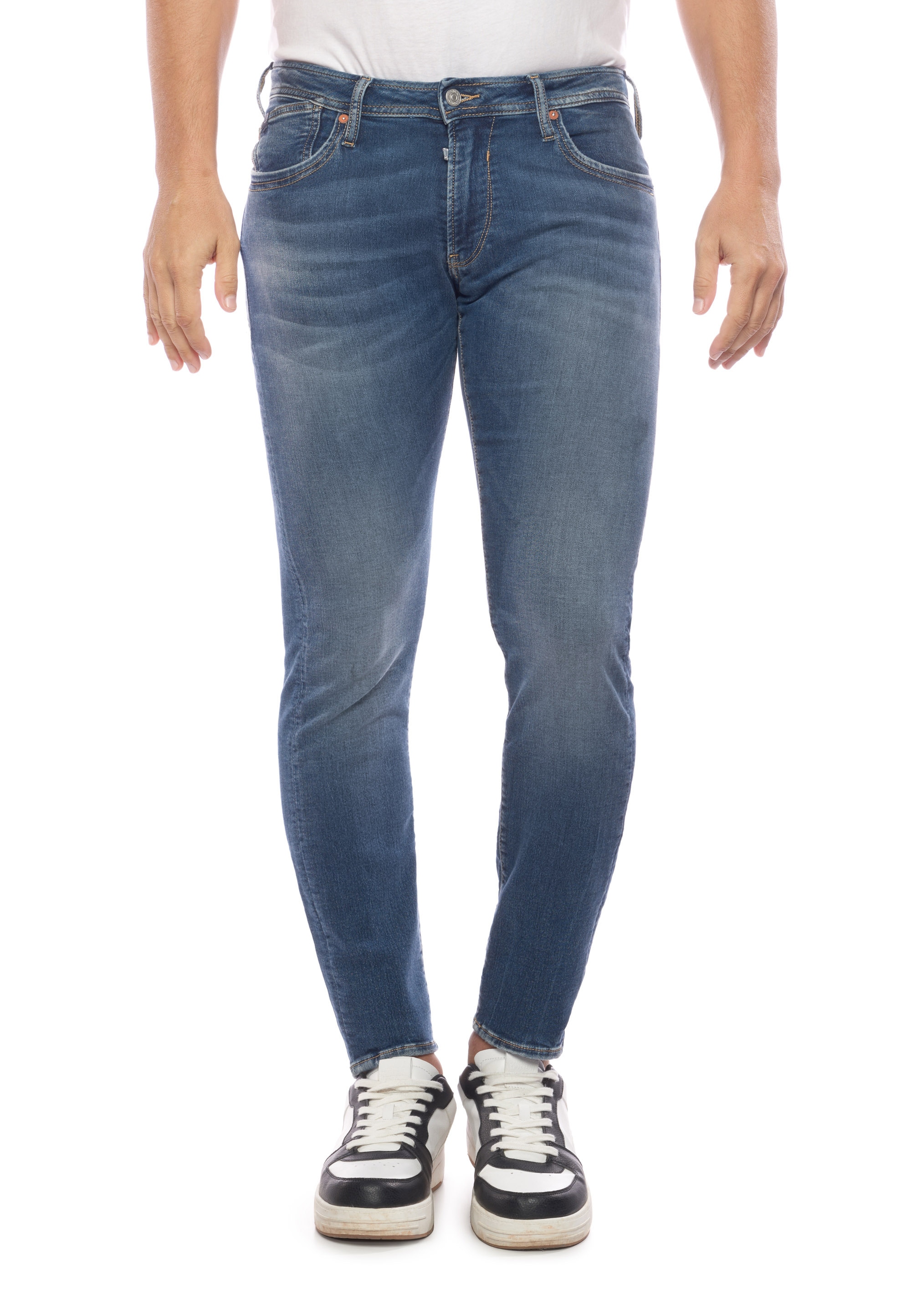 Slim-fit-Jeans, Im klassischen Design