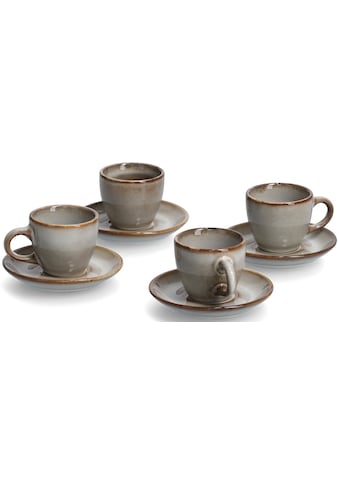 Zeller Present Espressotasse (Set 8 dalys 4 Tassen ir...