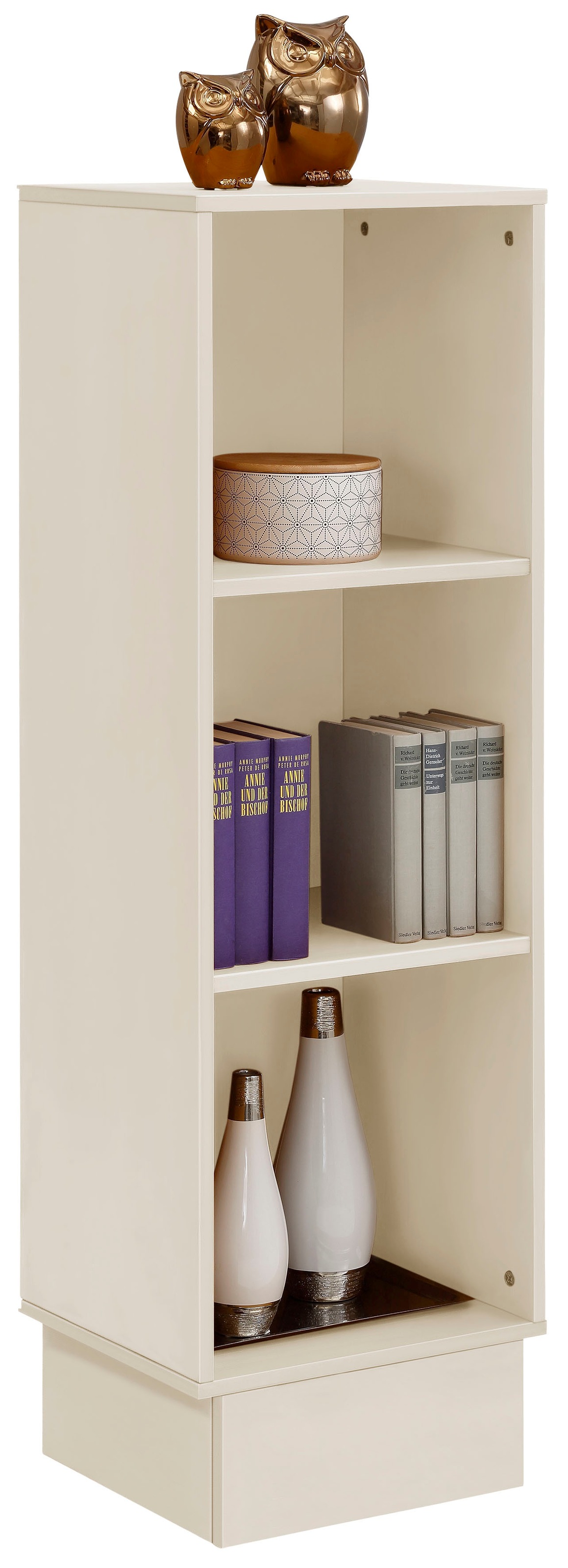 Home affaire Regal "Milan", Höhe 128 cm, Massivholz, FSC-zertifiziert günstig online kaufen
