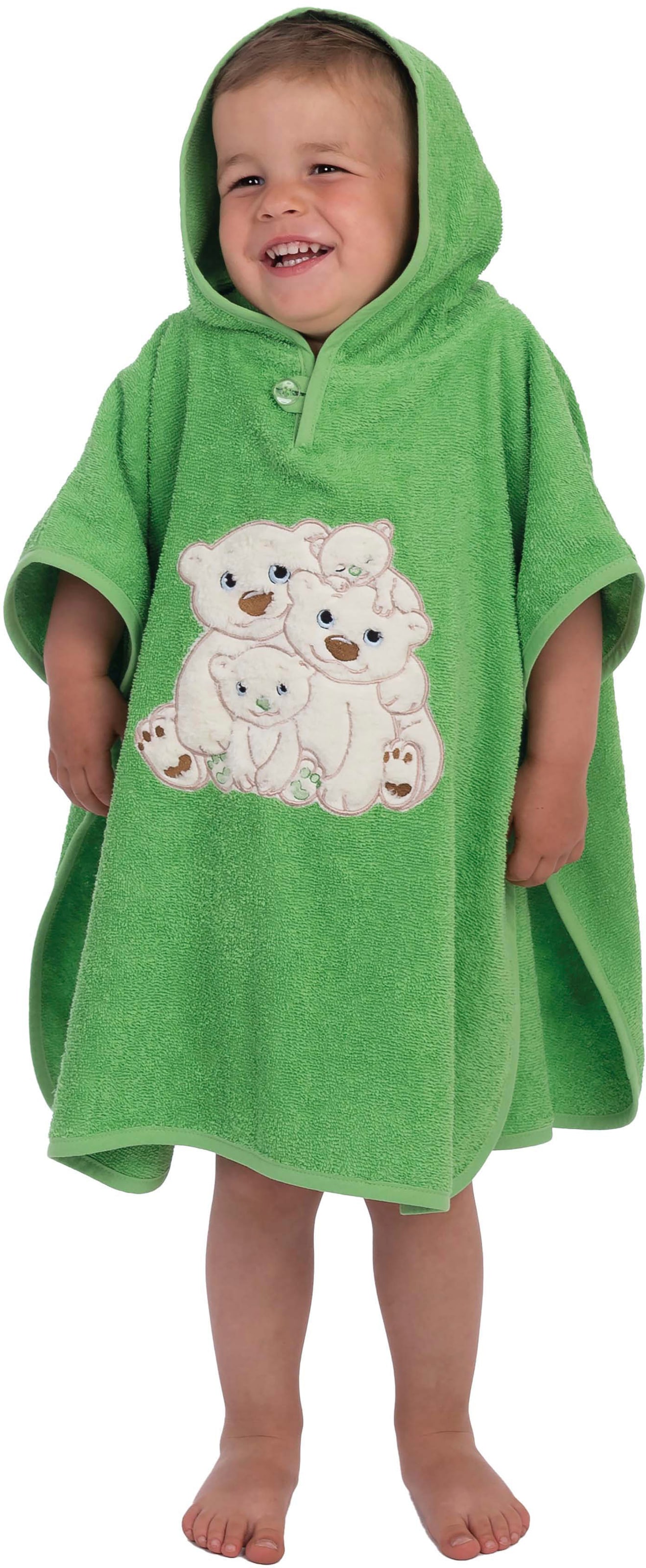 Wewo fashion Badeponcho "8031" 1 Stk. tlg., Kapuze günstig online kaufen