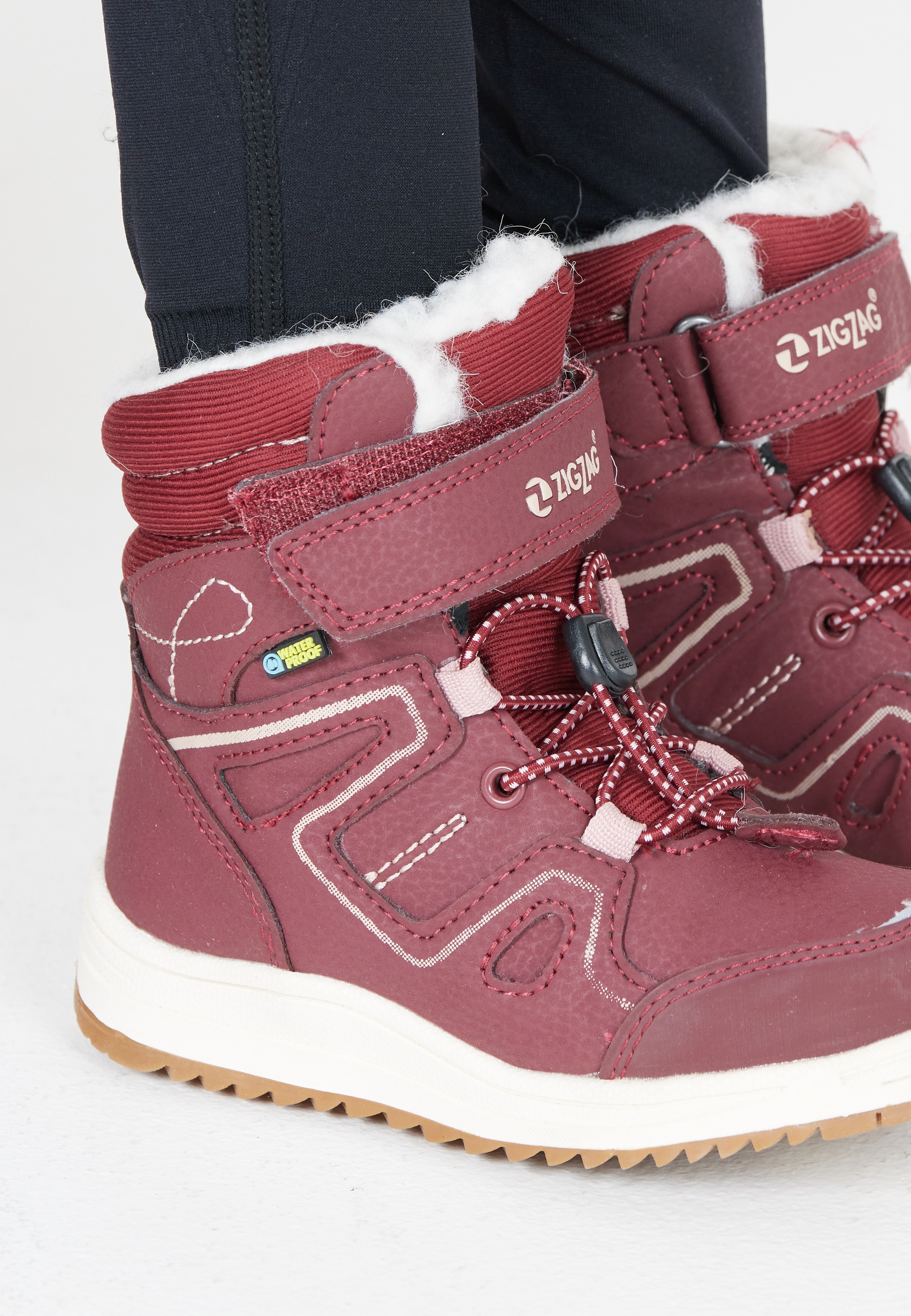 ZIGZAG Winterboots »Rincet Kids Boot WP«  Winterstiefel,Schnürstiefel, Winterschuhe,wasserdicht,gefüttert