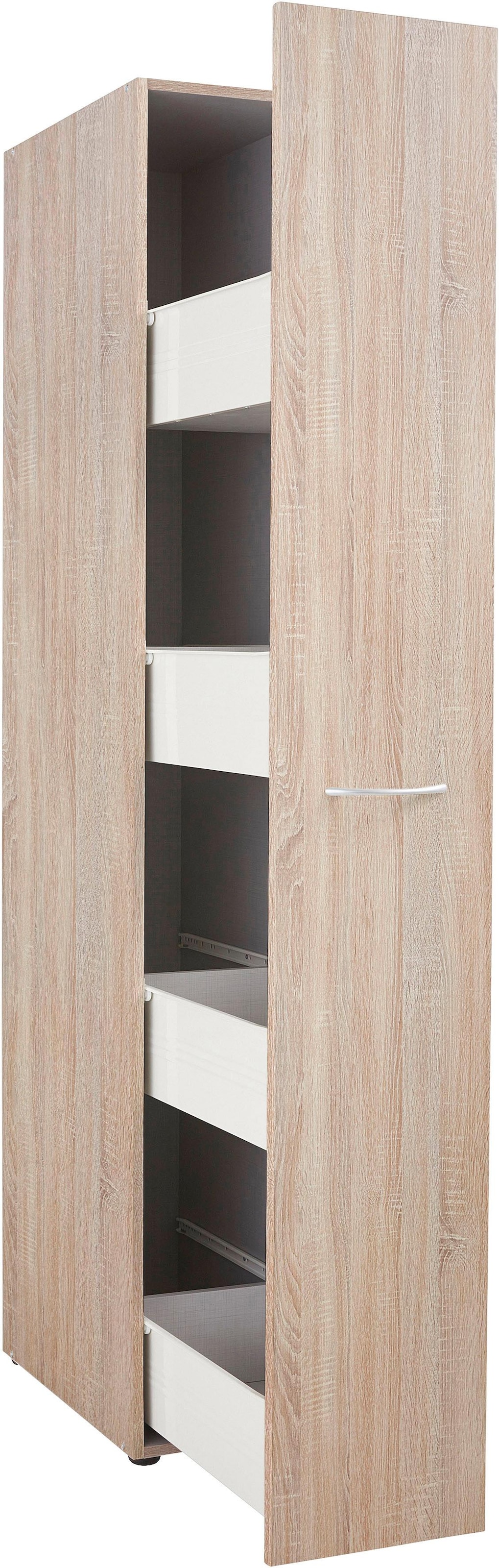 Wimex Apothekerschrank »Multiraumkonzept, 30/54/185cm (B/T/H), Made in Germany«, Schranksystem MRK, geräumiger Hochschrank mit 4 Schubladen