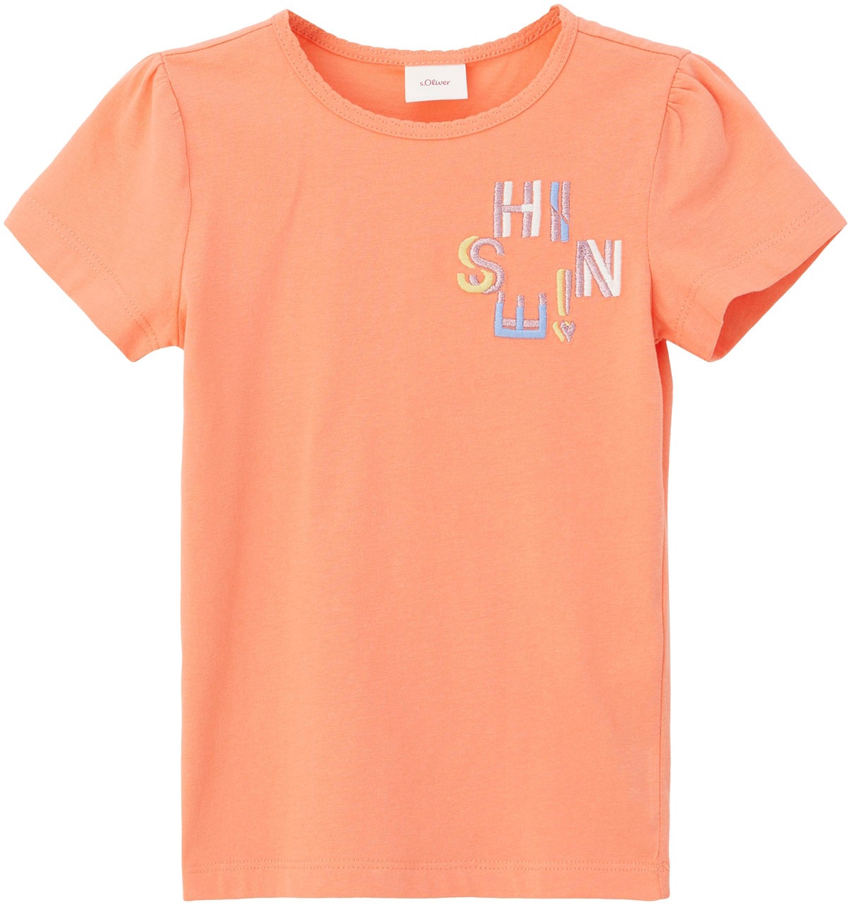 s.Oliver Junior Kurzarmshirt, mit Rundhalsausschnitt kaufen