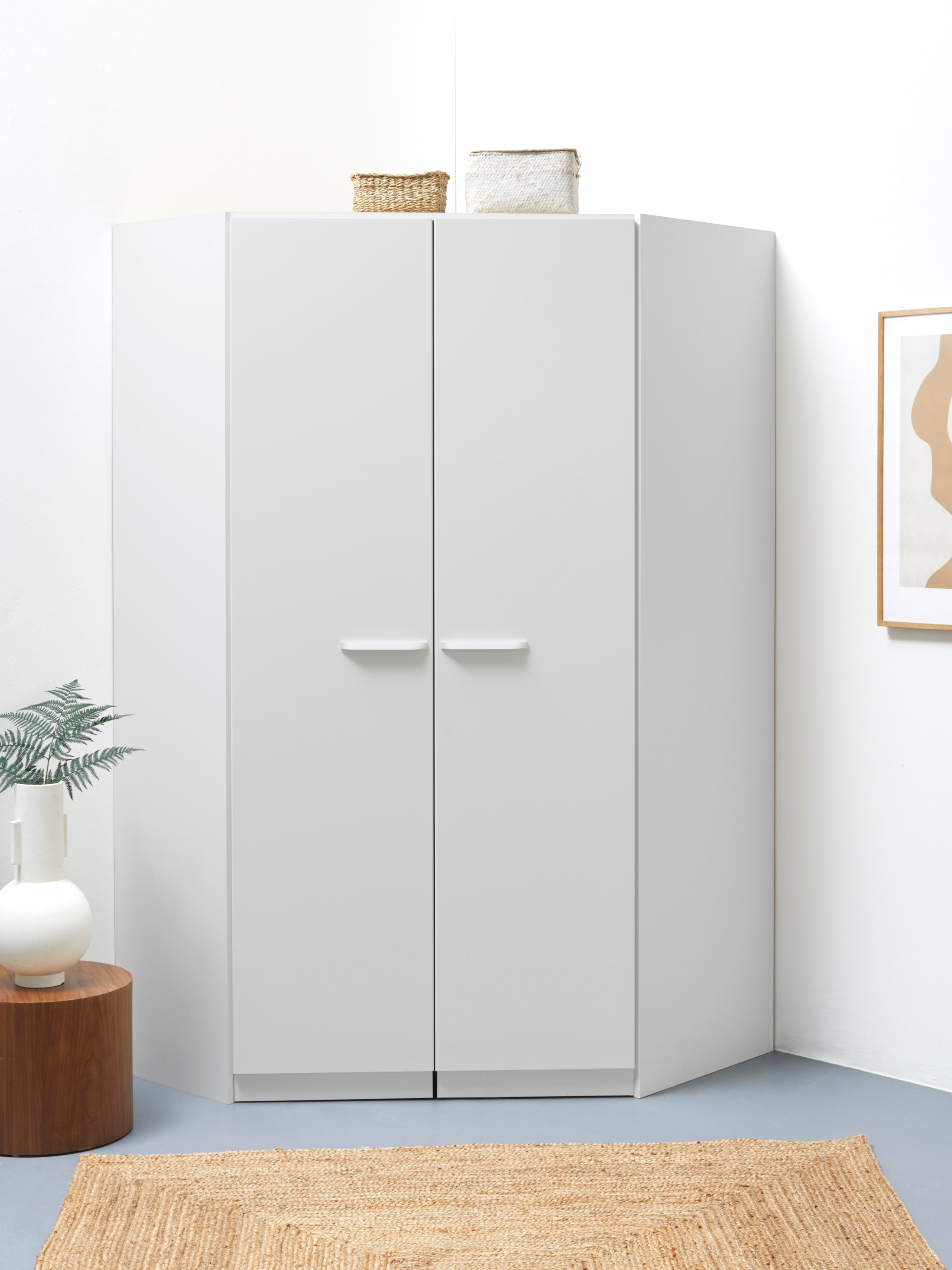 INOSIGN BY RAUCH Eckschrank »Kleiderschrank Schrank Garderobe Wäscheschrank VANDOR«, voll ausgestattet, viel Stauraum, MADE IN GERMANY