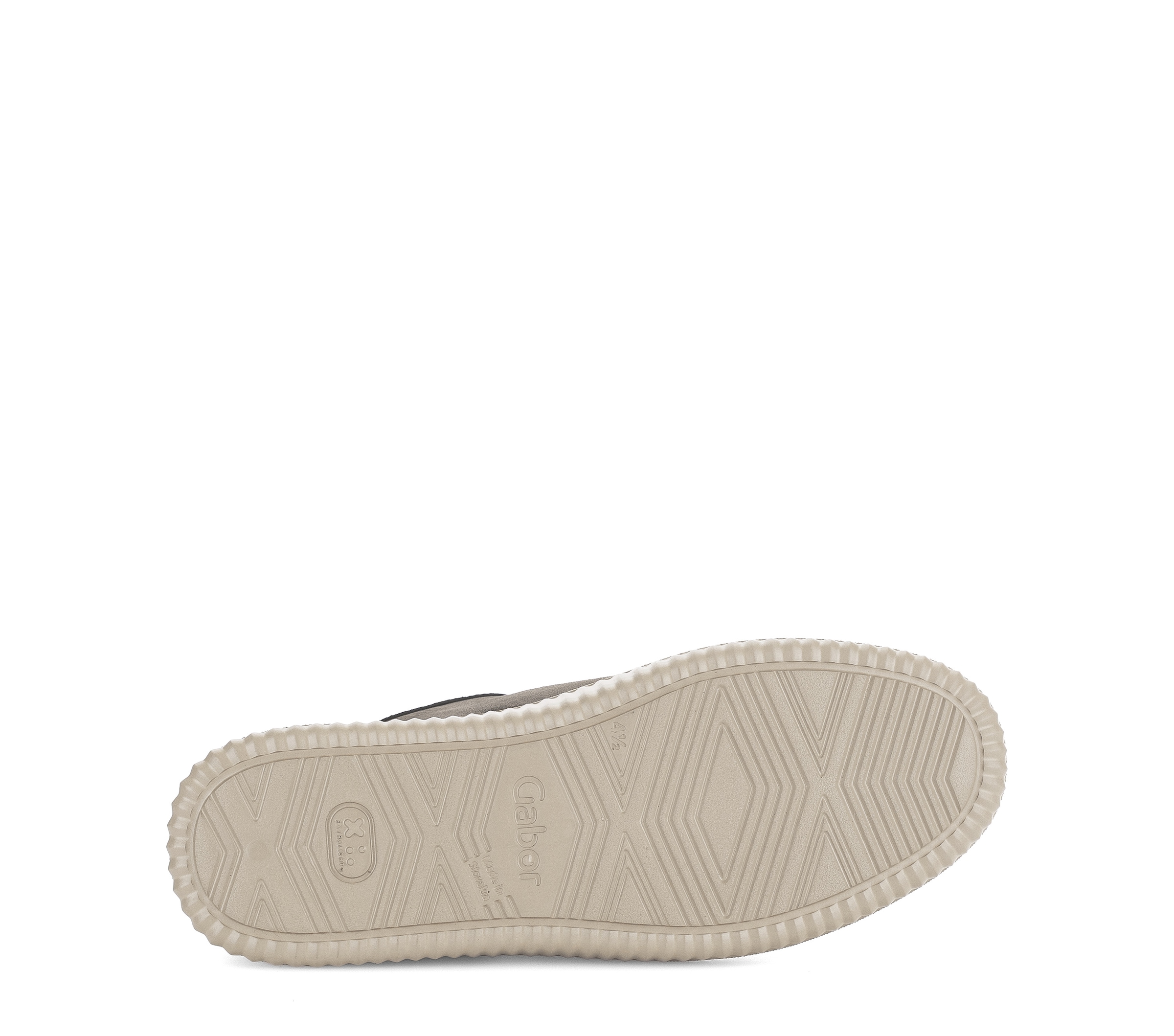 Gabor Plateausneaker  Freizeitschuh, Halbschuh, Schnürschuh in Komfortweite K (=extraweit)