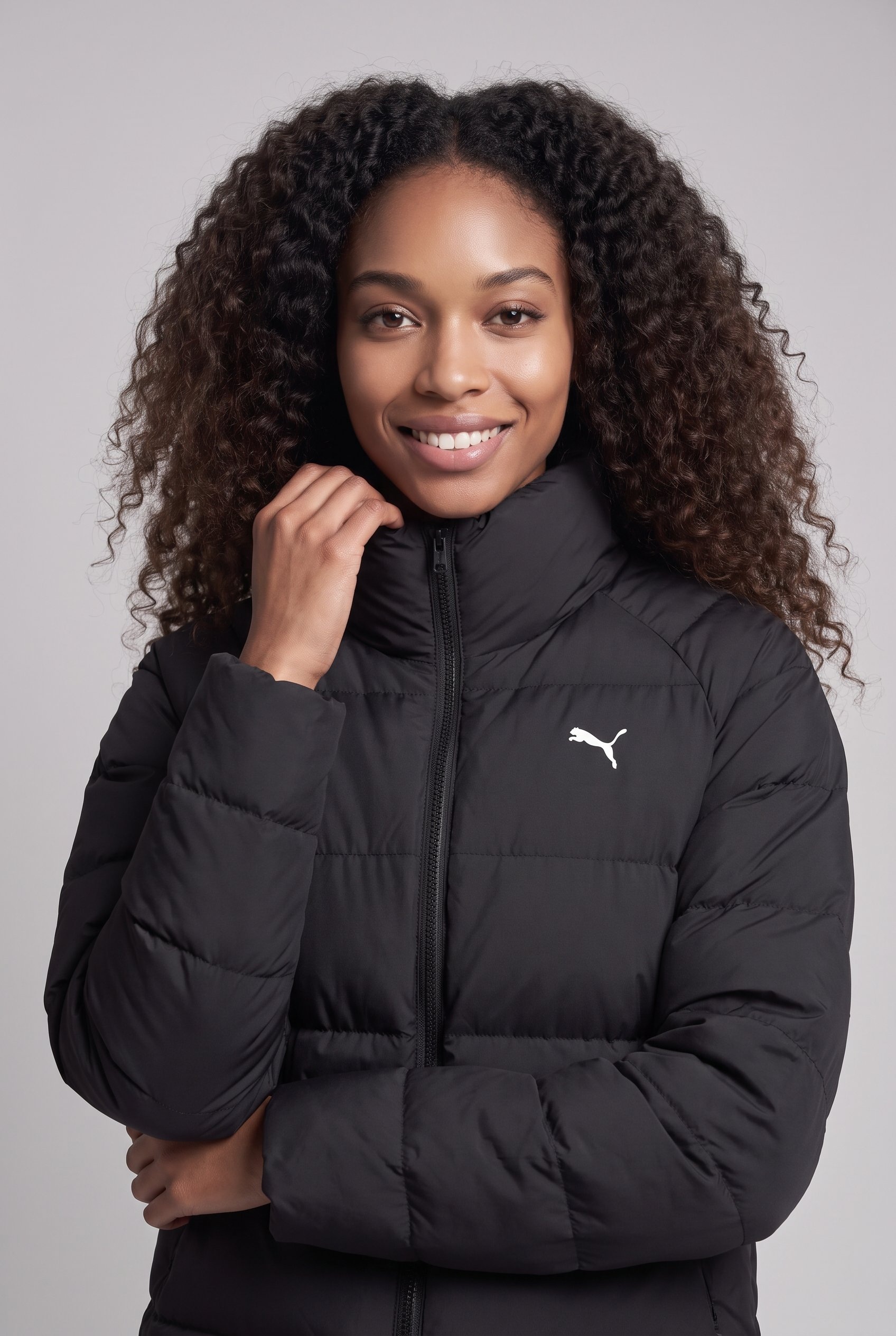 PUMA Winterjacke »MONO JACKET« ohne Kapuze für Casualmode, Festival, Outdoor und Sport, mit wärmender Wattierung