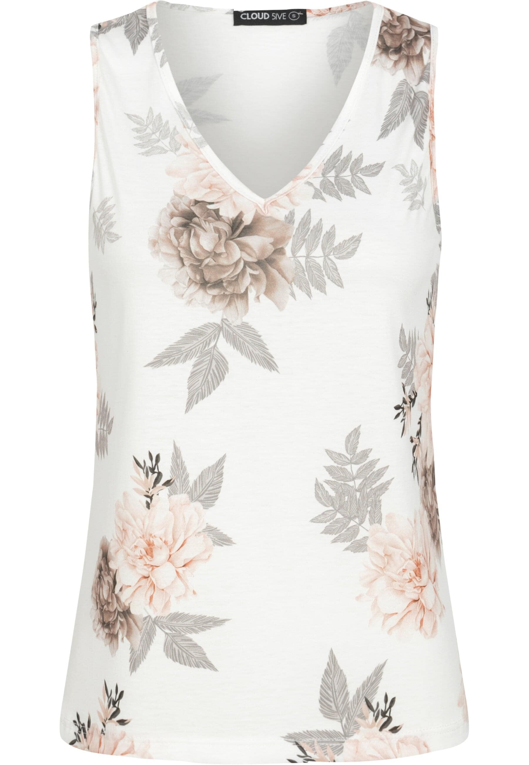 CLOUD 5IVE Muskelshirt "CLOUD 5IVE Cloud5ive Damen Top mit All Over Blumen günstig online kaufen