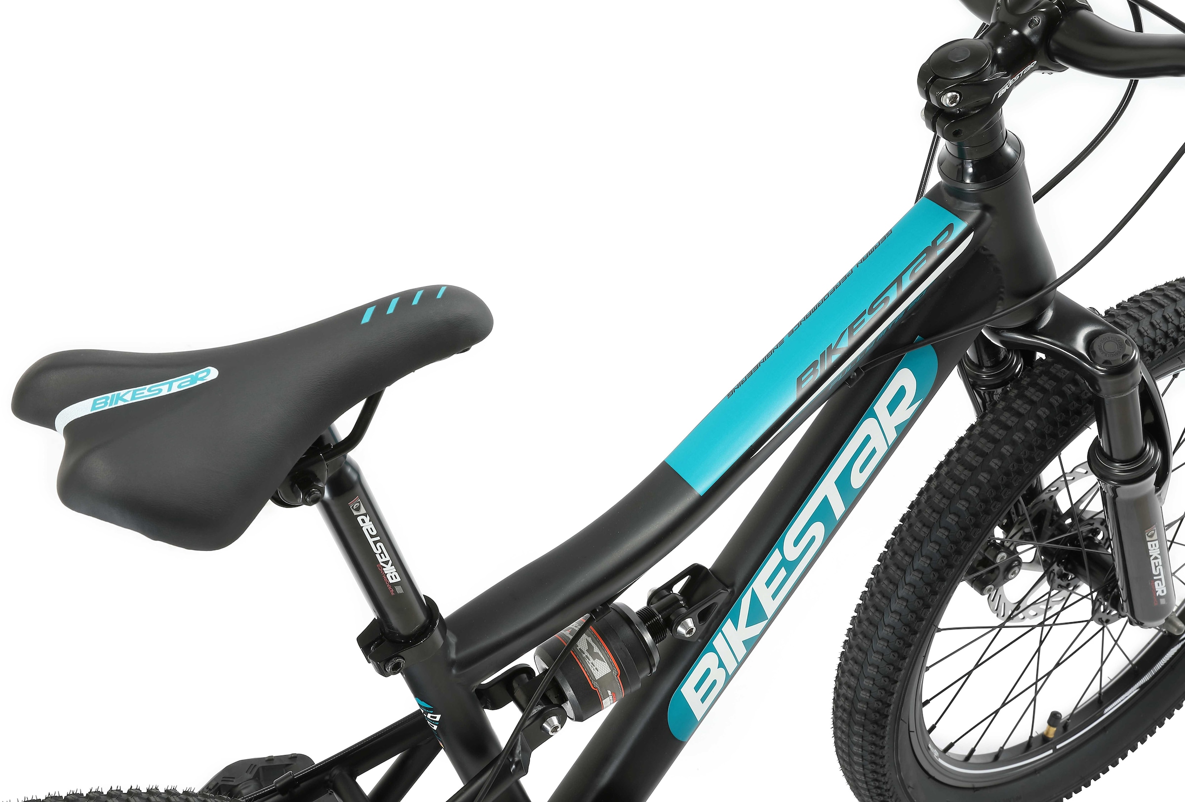 Bikestar Jugendfahrrad, 7 Gang, Shimano, RD-TY21 Schaltwerk, Kettenschaltung