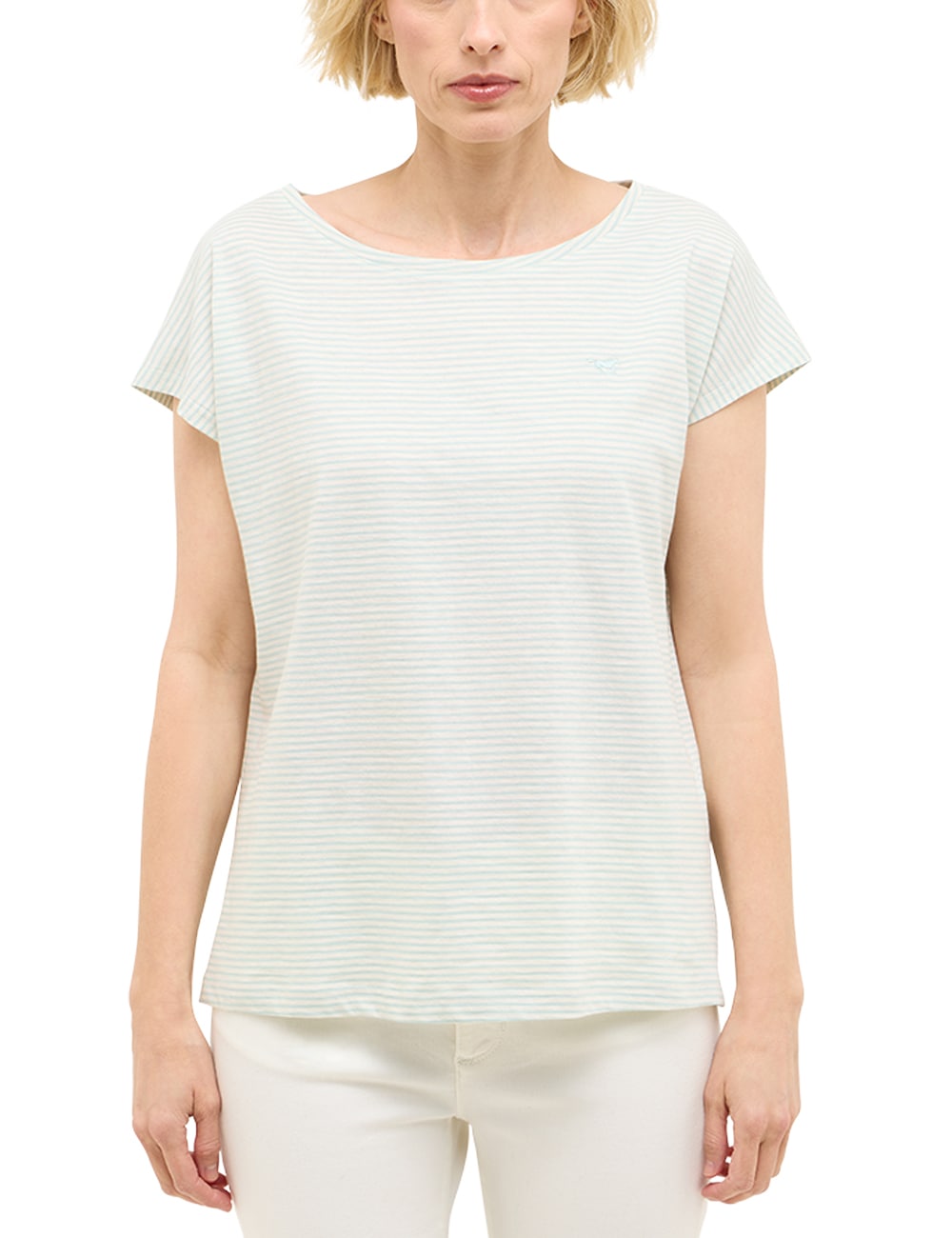 MUSTANG Kurzarmshirt "Damen Style Lesley" günstig online kaufen