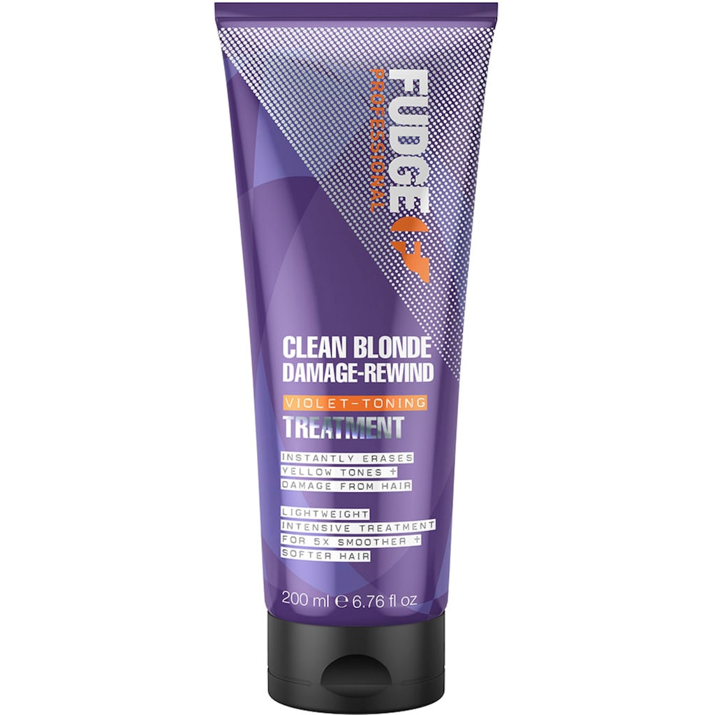 Fudge Haarkur »Clean Blonde Damage Rewind Violet-Toning Treatment«