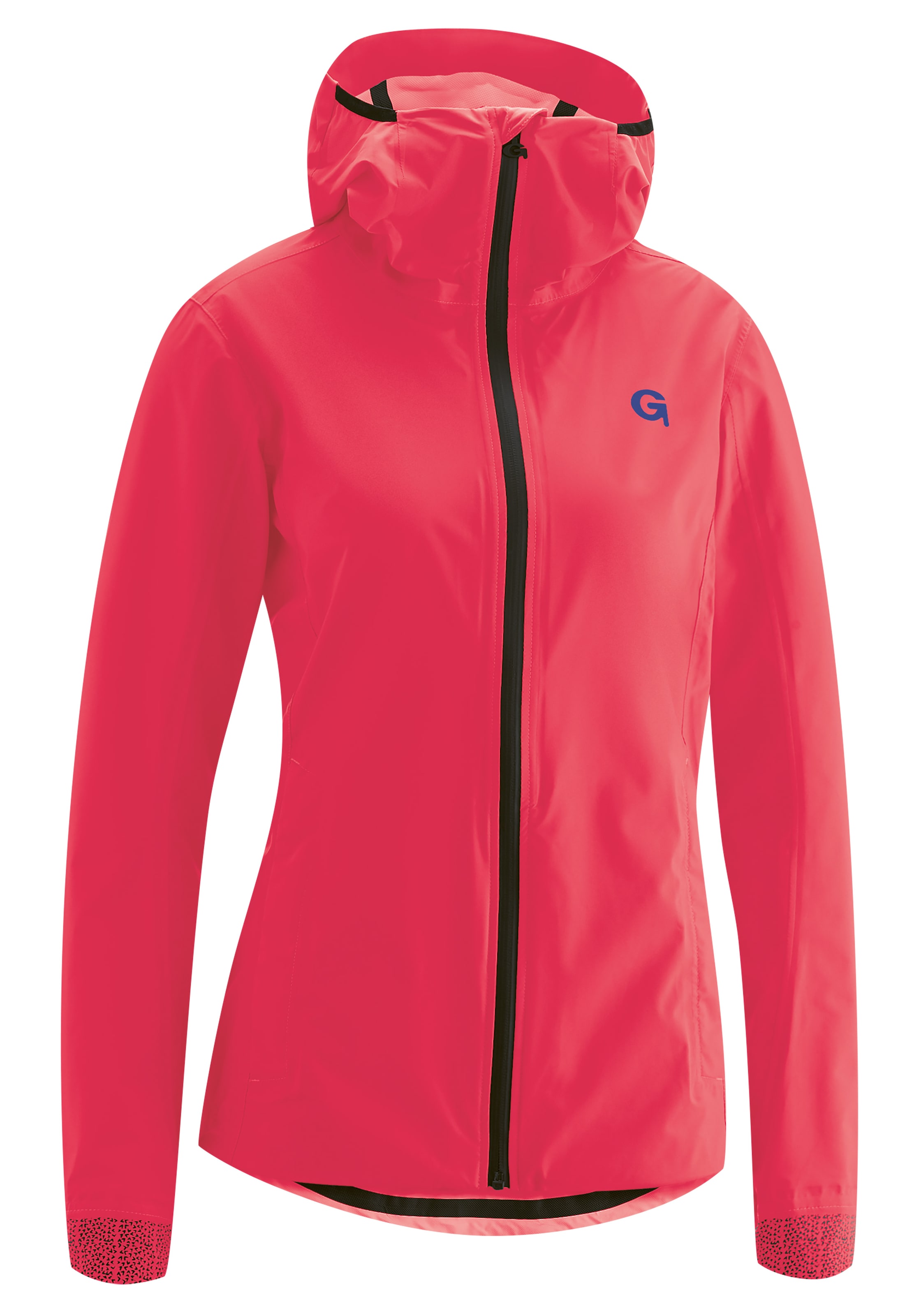 Gonso Fahrradjacke "Save Jacket Trail W", Damen Regenjacke wind- und wasserdicht, Radjacke mit Kapuze