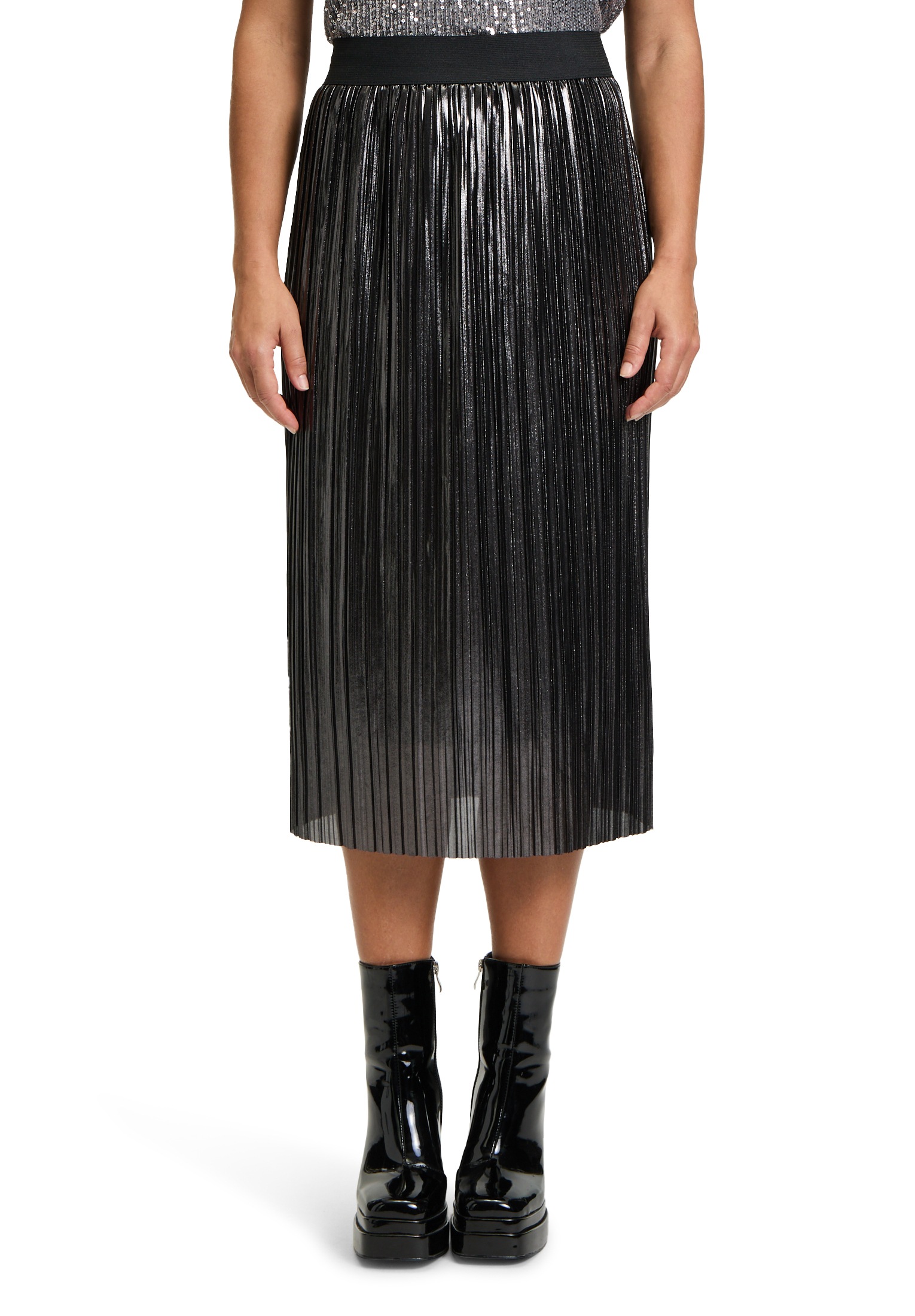 Cartoon Midirock "Damen wadenlang", Material günstig online kaufen