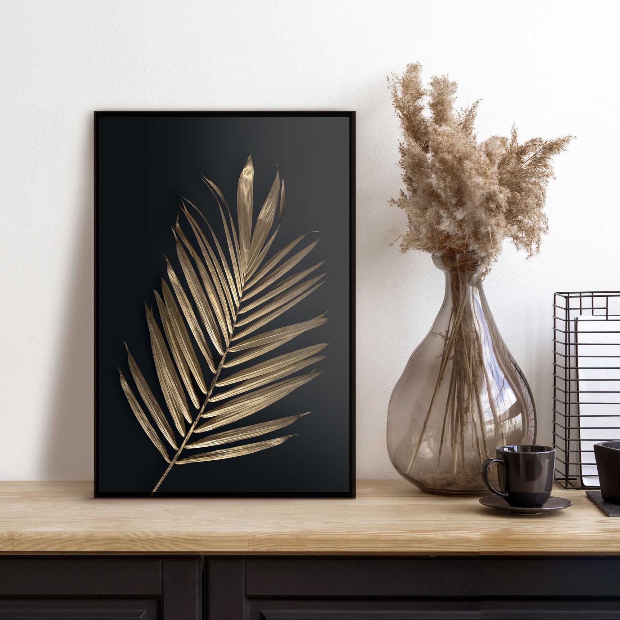 Reinders Poster "Areca Palmenblatt Gold" günstig online kaufen