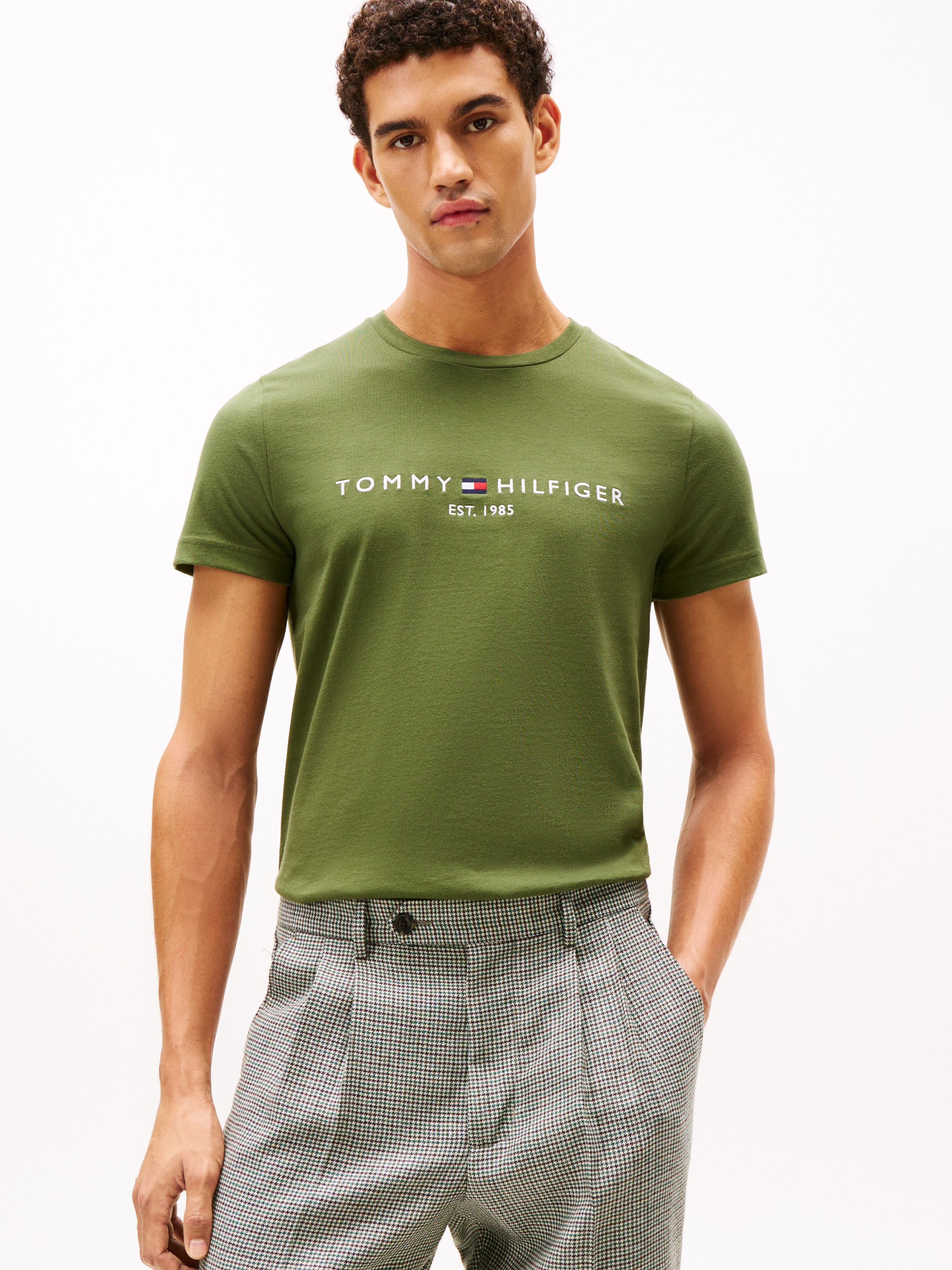 Tommy Hilfiger T-Shirt "TOMMY LOGO TEE" günstig online kaufen