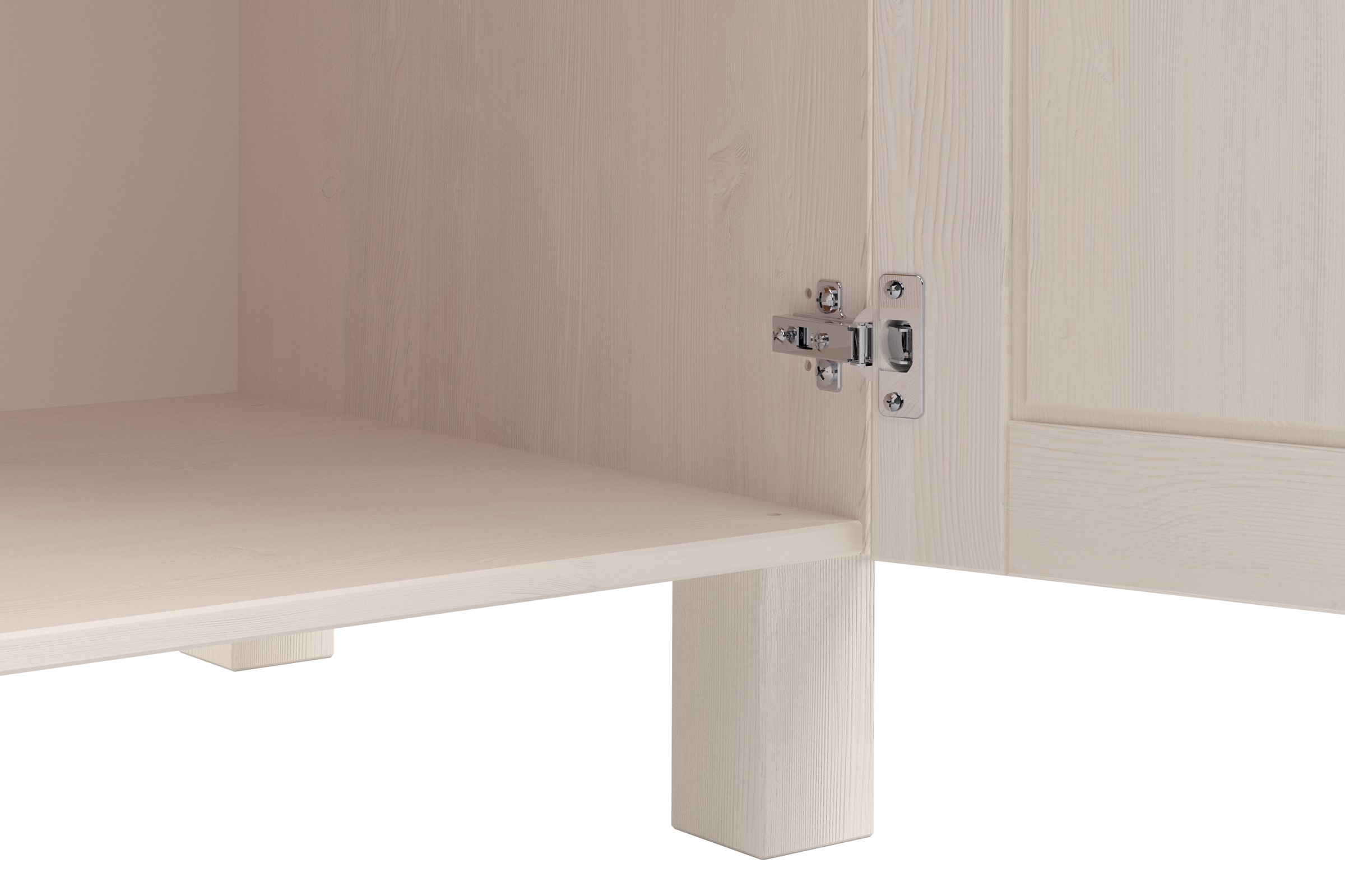 Home affaire Spülenschrank »Alby2«, Mit Metallgriffen, Breite 100 cm