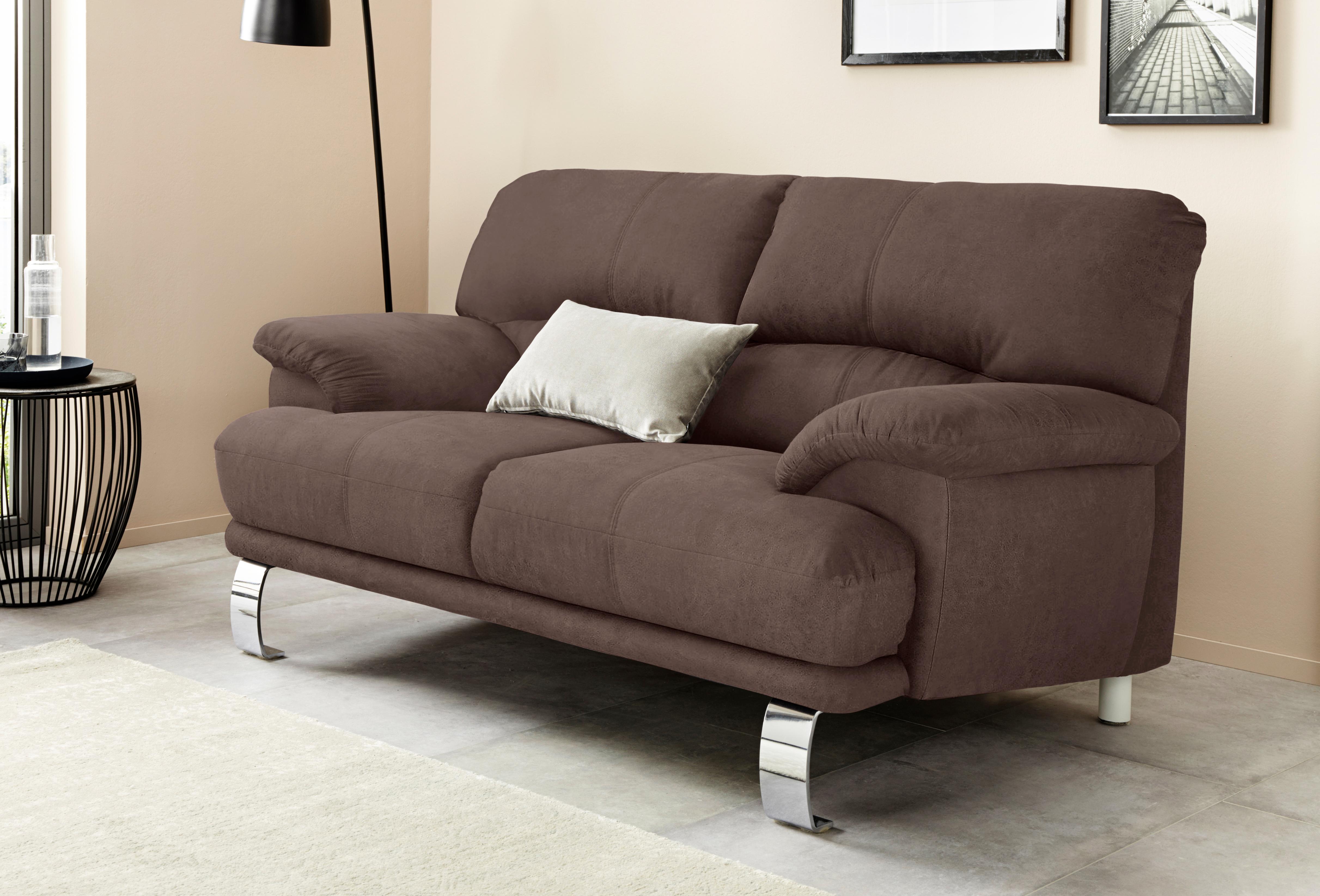 TRENDMANUFAKTUR 2-Sitzer "Cecilia II, mit italienischem Design, tollen Details" und tollem Sitzkomfort