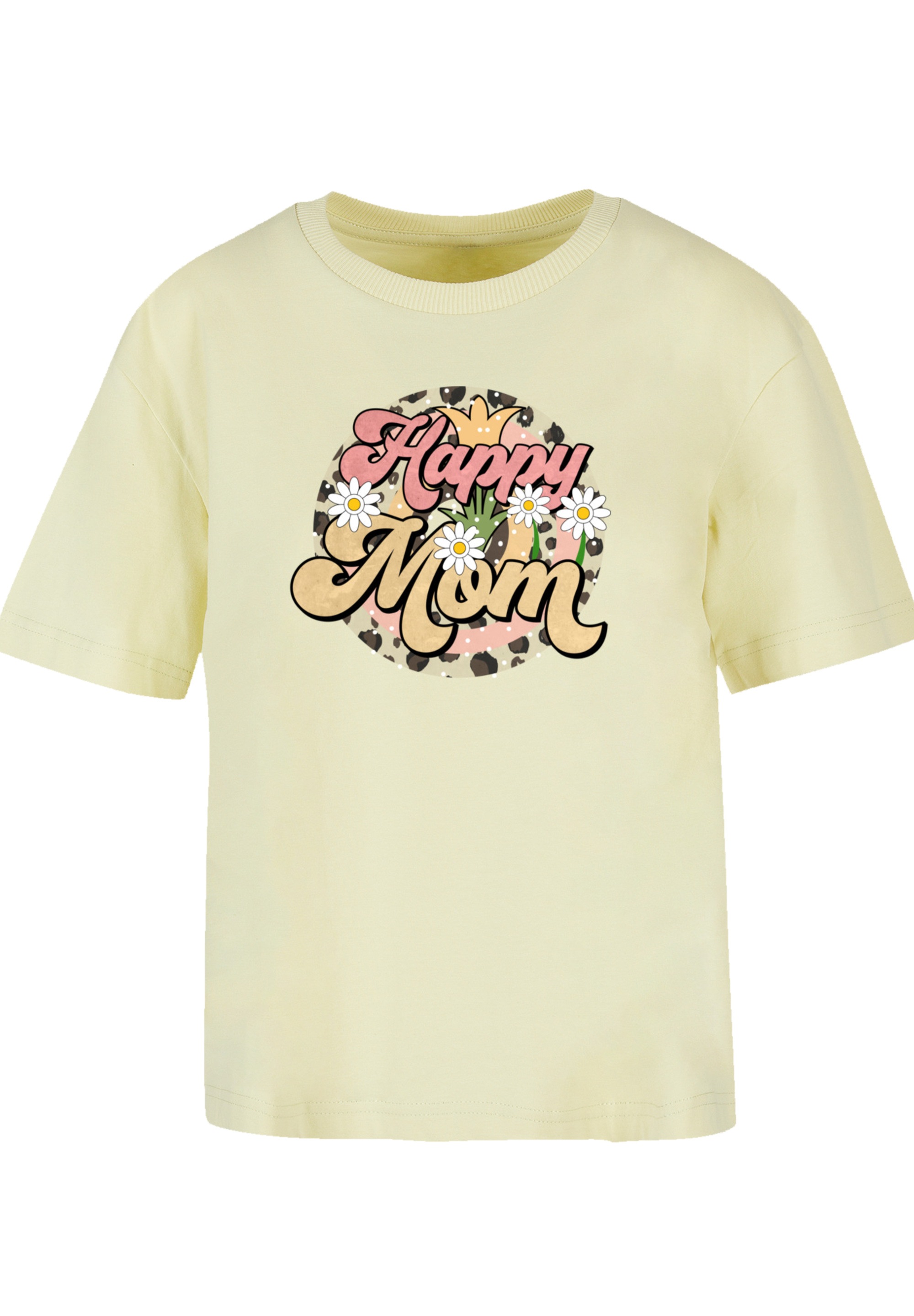 F4NT4STIC T-Shirt "Mothers Day Floral Design Happy Mom", Premium Qualität günstig online kaufen