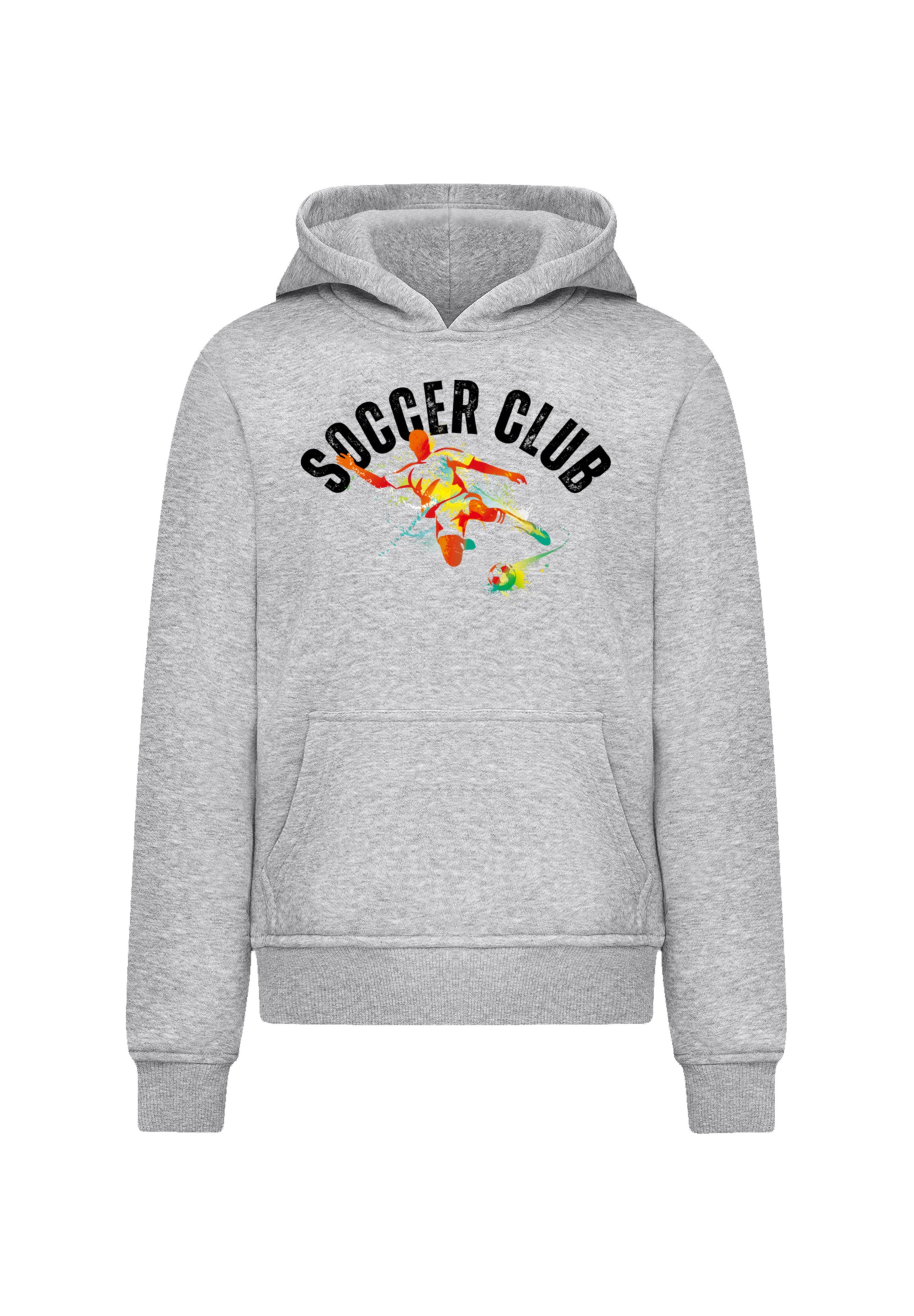 F4NT4STIC Kapuzenpullover »Soccer Club Sport Fan Artwork«, Premium Qualität
