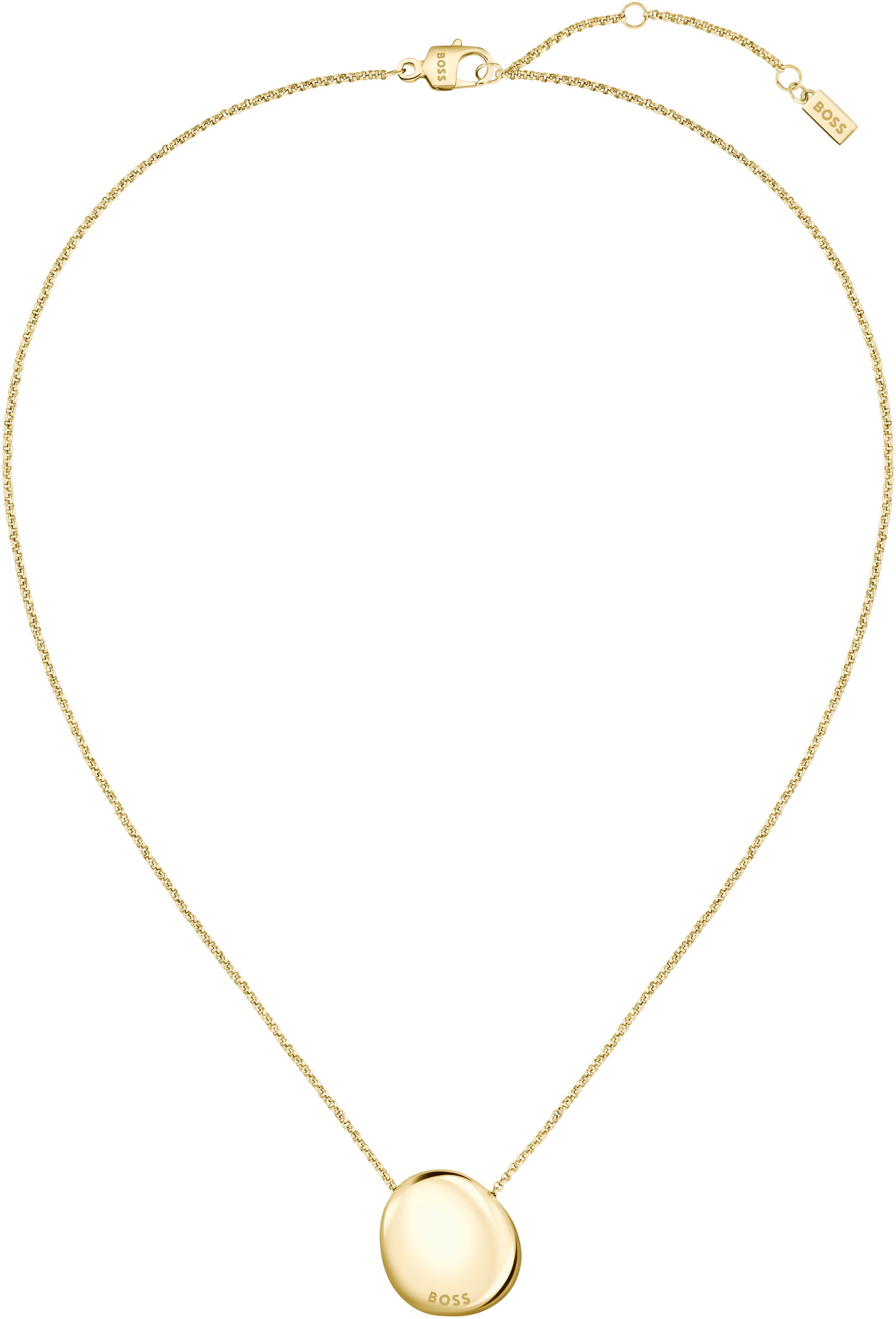 BOSS Kette mit Anhänger »NUGGET, 1580712, 1580716«