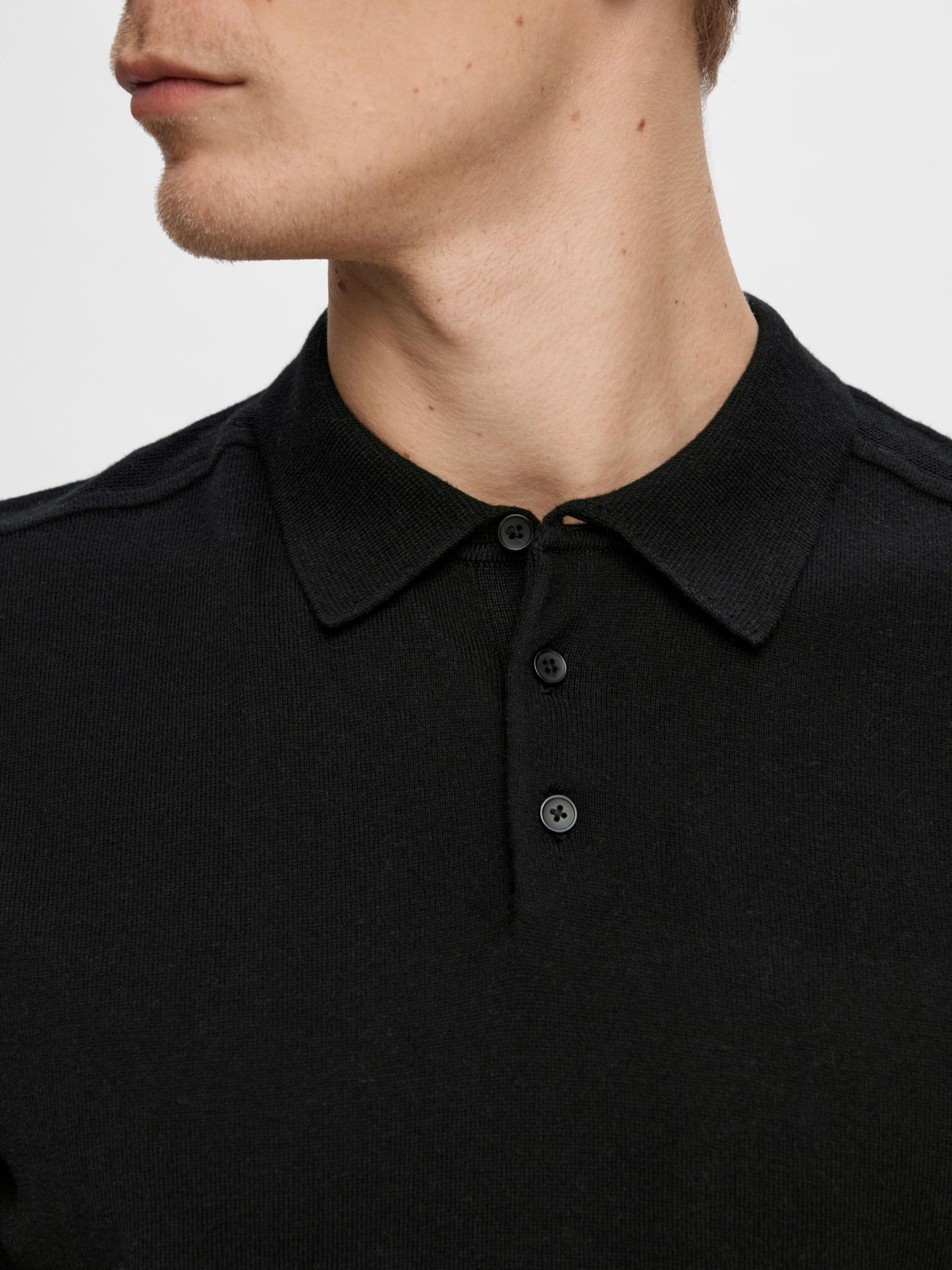SELECTED HOMME Poloshirt »SLHBERG SS KNIT POLO NOOS«