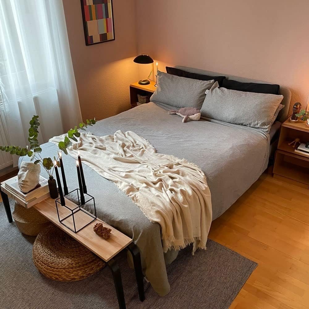 Thumbnail - Wolkenfeld Bettwäsche "Wolkenfeld Flanell Winterbettwäsche 135x200cm, 155x220cm & Übergrößen" 2 Stk. tlg. Flauschige Fla...