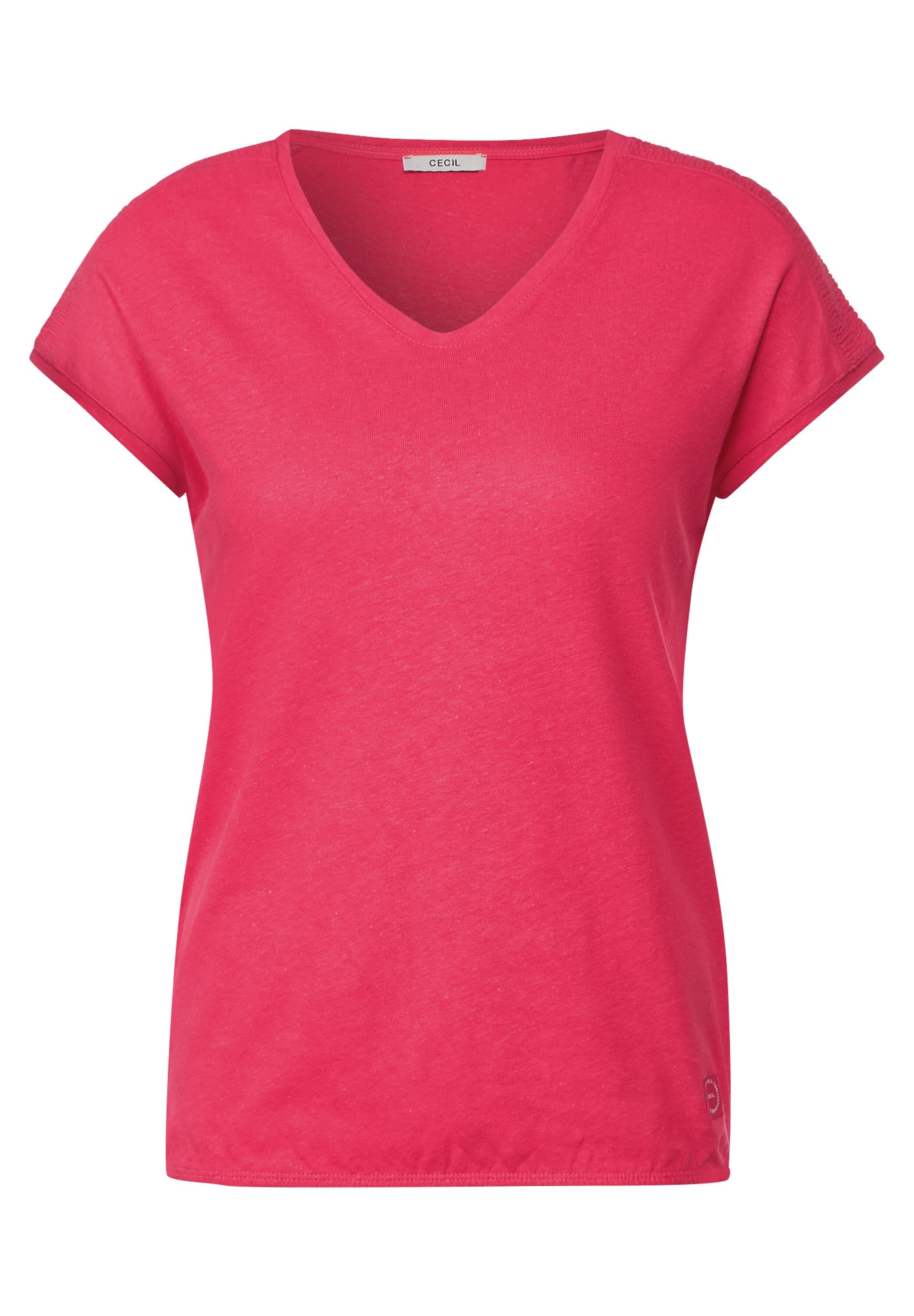 Cecil T-Shirt, in Unifarbe online bestellen | BAUR